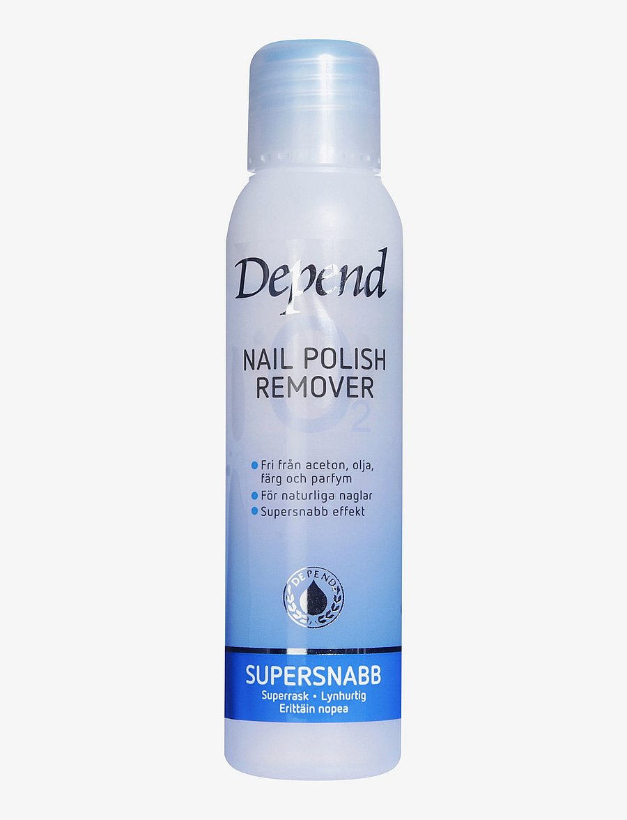 Depend Cosmetic - Remover blå 100 ml O2 - makeup - clear - 0