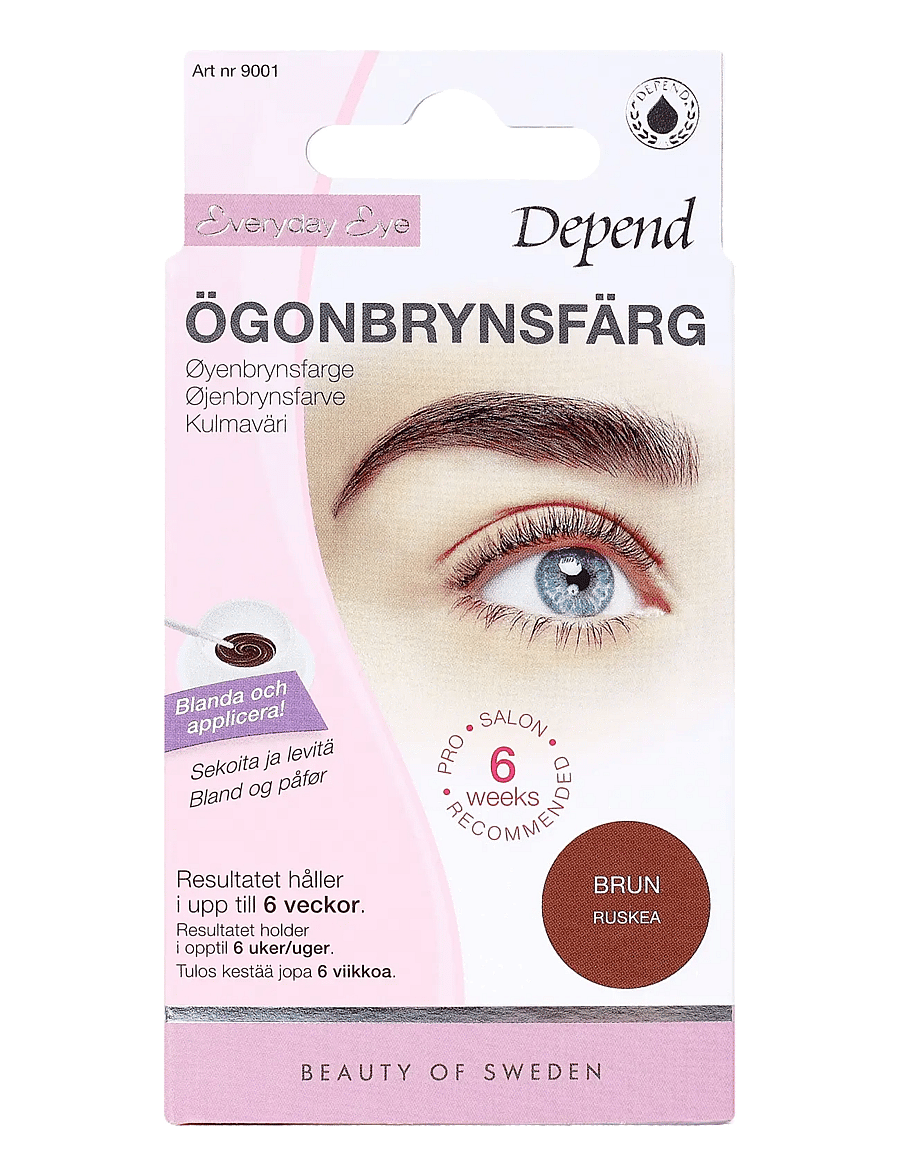 Depend Cosmetic - Ögonbrynsfärg Brun /NO/DK - silmad ja kulmud - brown - 0