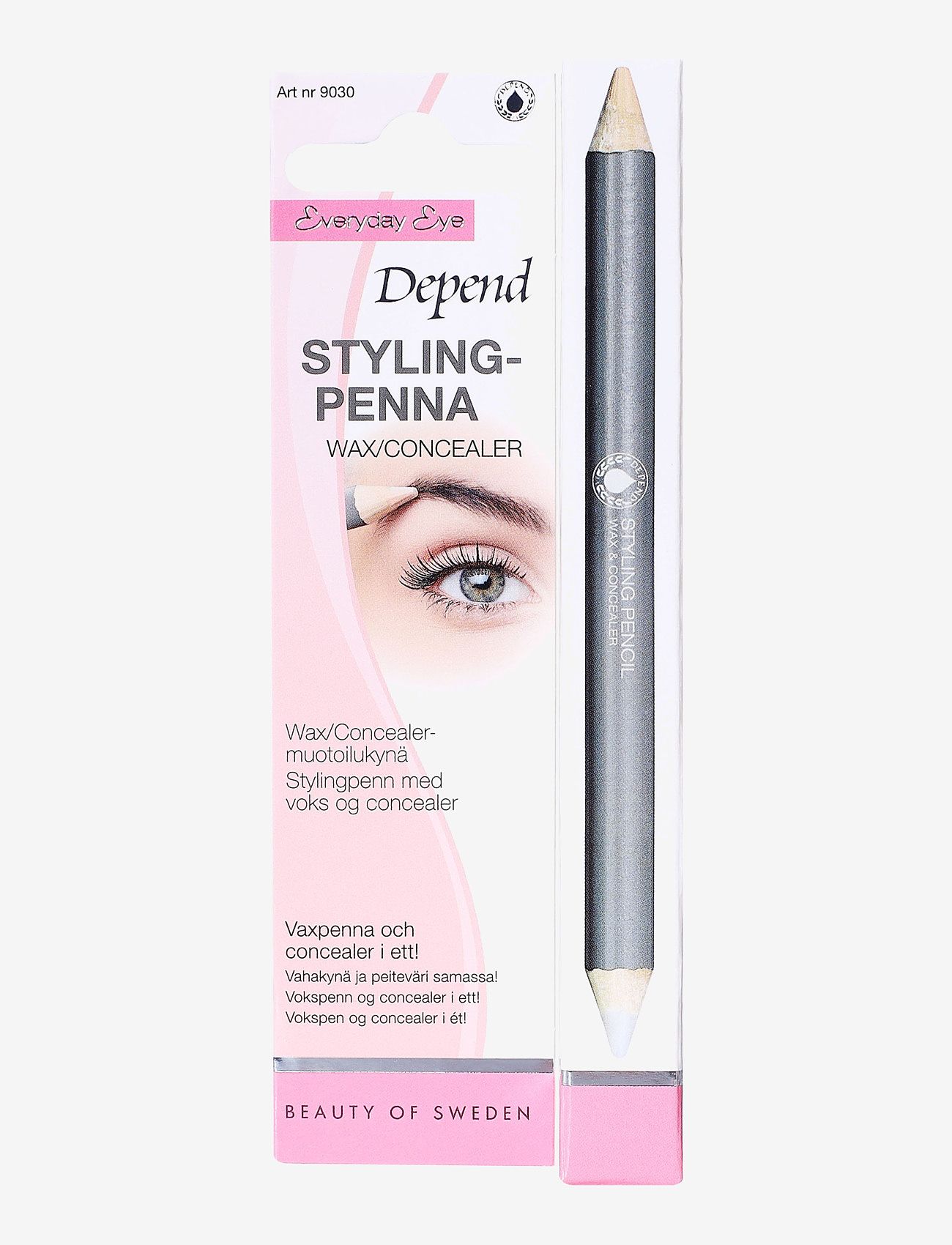 Depend Cosmetic - Stylingpenna Vax/Concealer - clear - 0