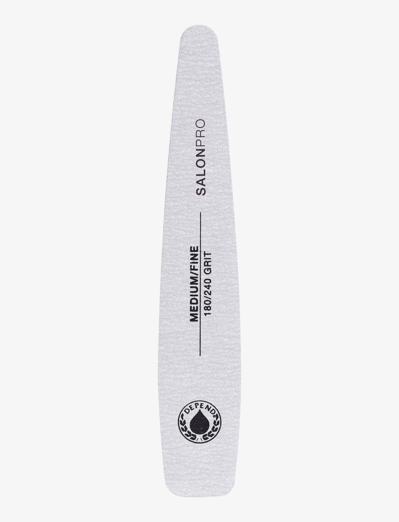 Depend Cosmetic Nail File Salonpro Medium/Fine, One Size, Nude, Negle > Værktøj, Dame