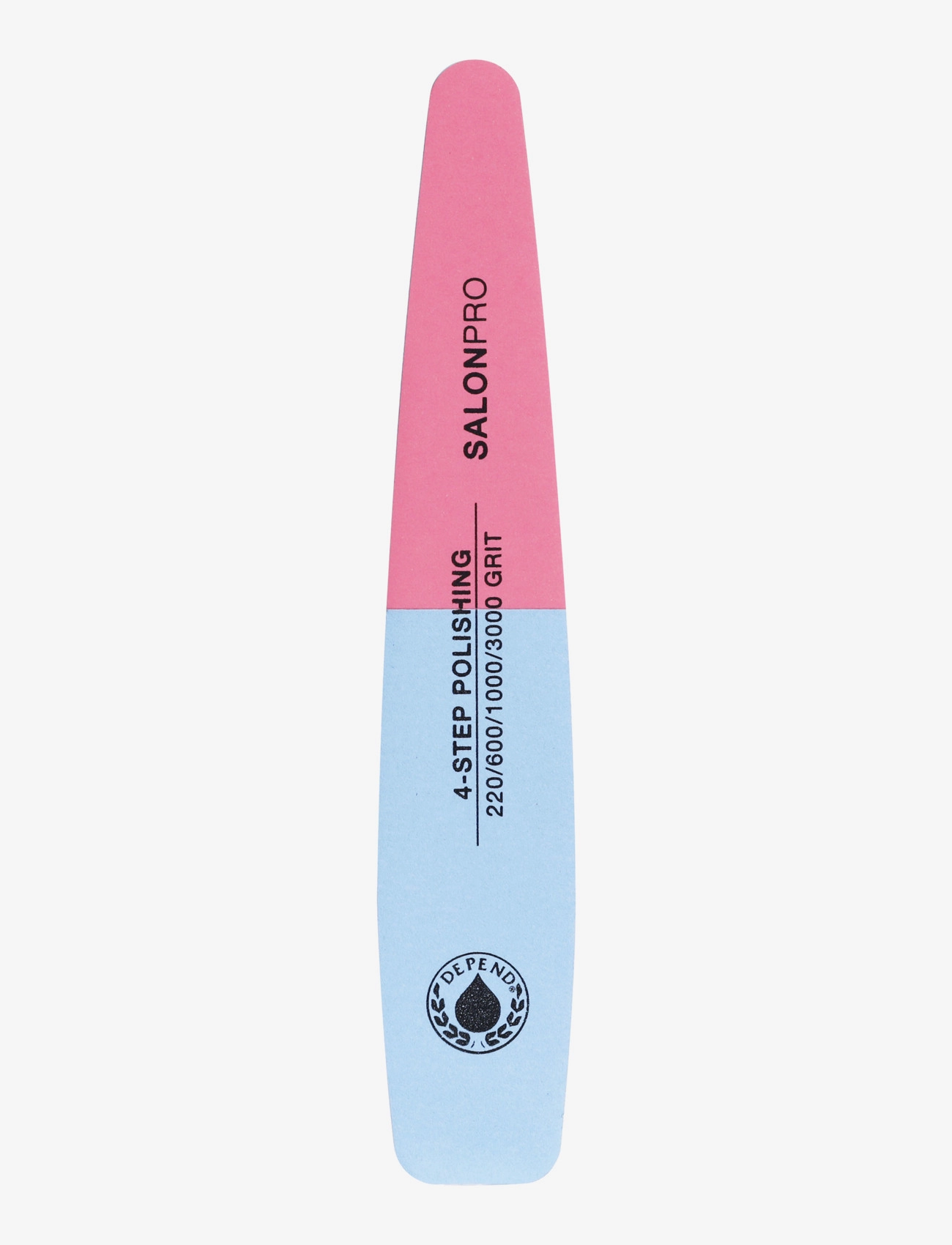 Depend Cosmetic Nail File Salonpro 4-Step Polishing, Tools, Nude, Str: ONE SIZE