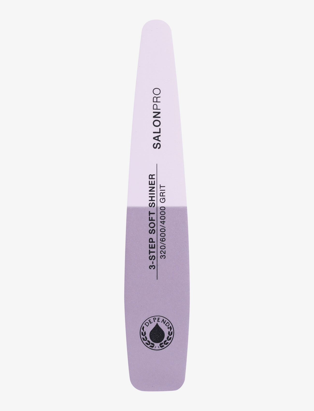 Depend Cosmetic Nail File Salonpro 3-Step Soft Shiner, Tools, Nude, Str: ONE SIZE