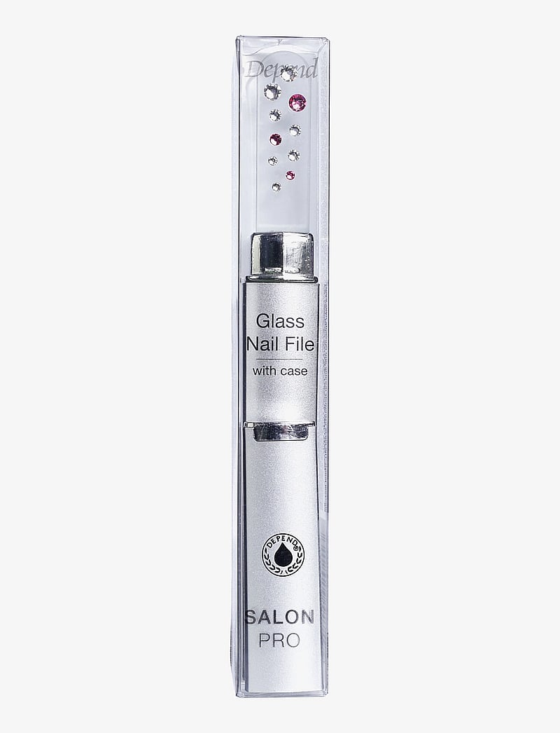 Depend Cosmetic - Glass Nail File Salon Pro with case - makeup - clear - 0