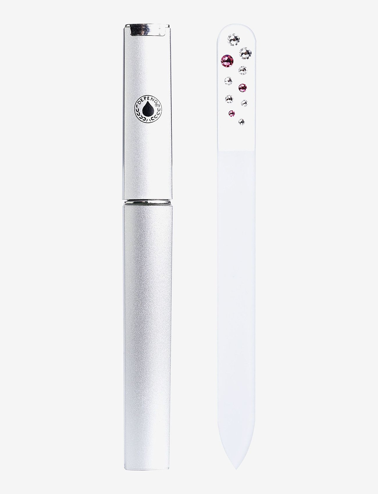 Depend Cosmetic - Glass Nail File Salon Pro with case - neglefile - clear - 1