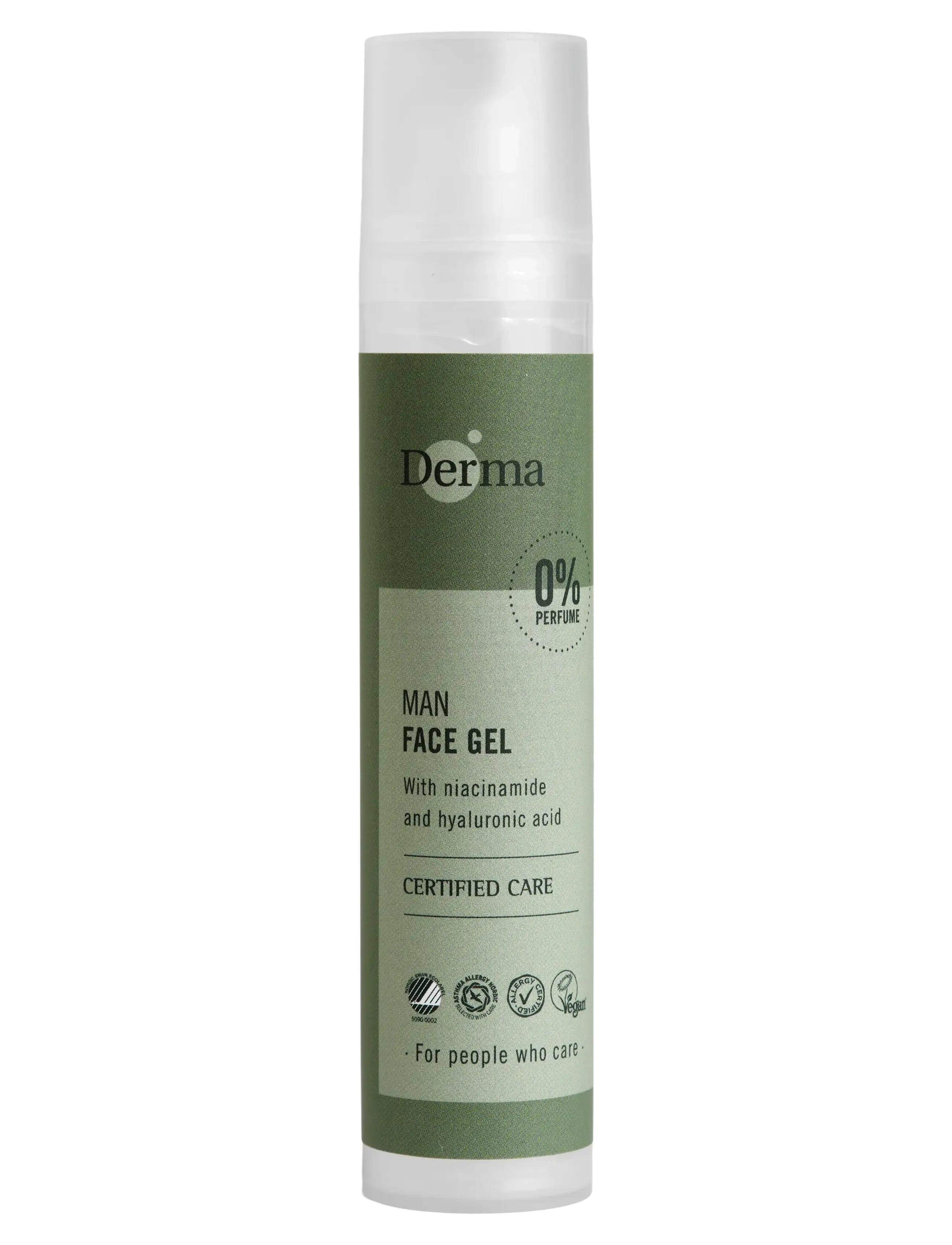 Derma Derma Man Face Gel 50 ml x 6 - Derma - N/A / green