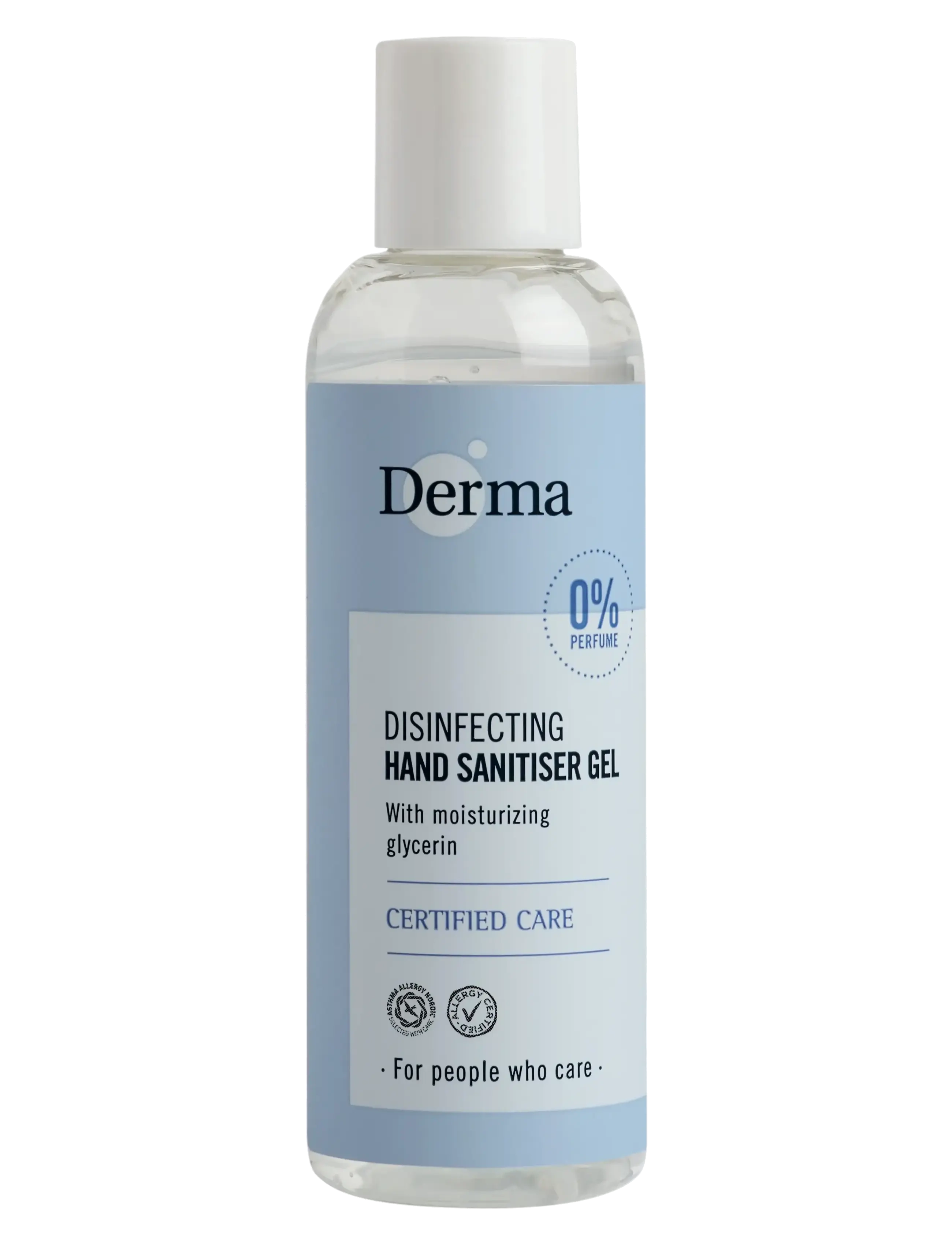 Derma Derma Håndsprit gel 100 ml x 6 NY - Derma - N/A / clear