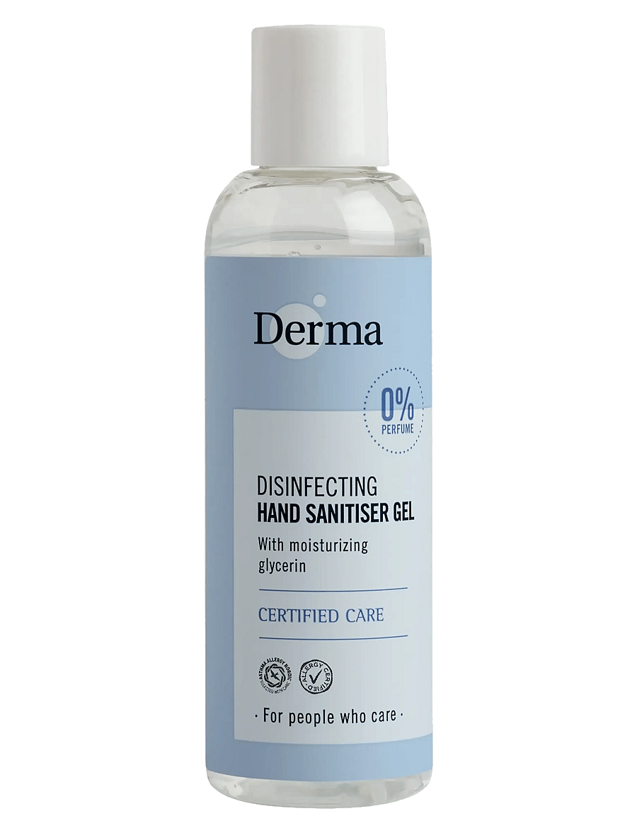 Derma - Derma Håndsprit gel 100 ml x 6 NY - n/a - 0