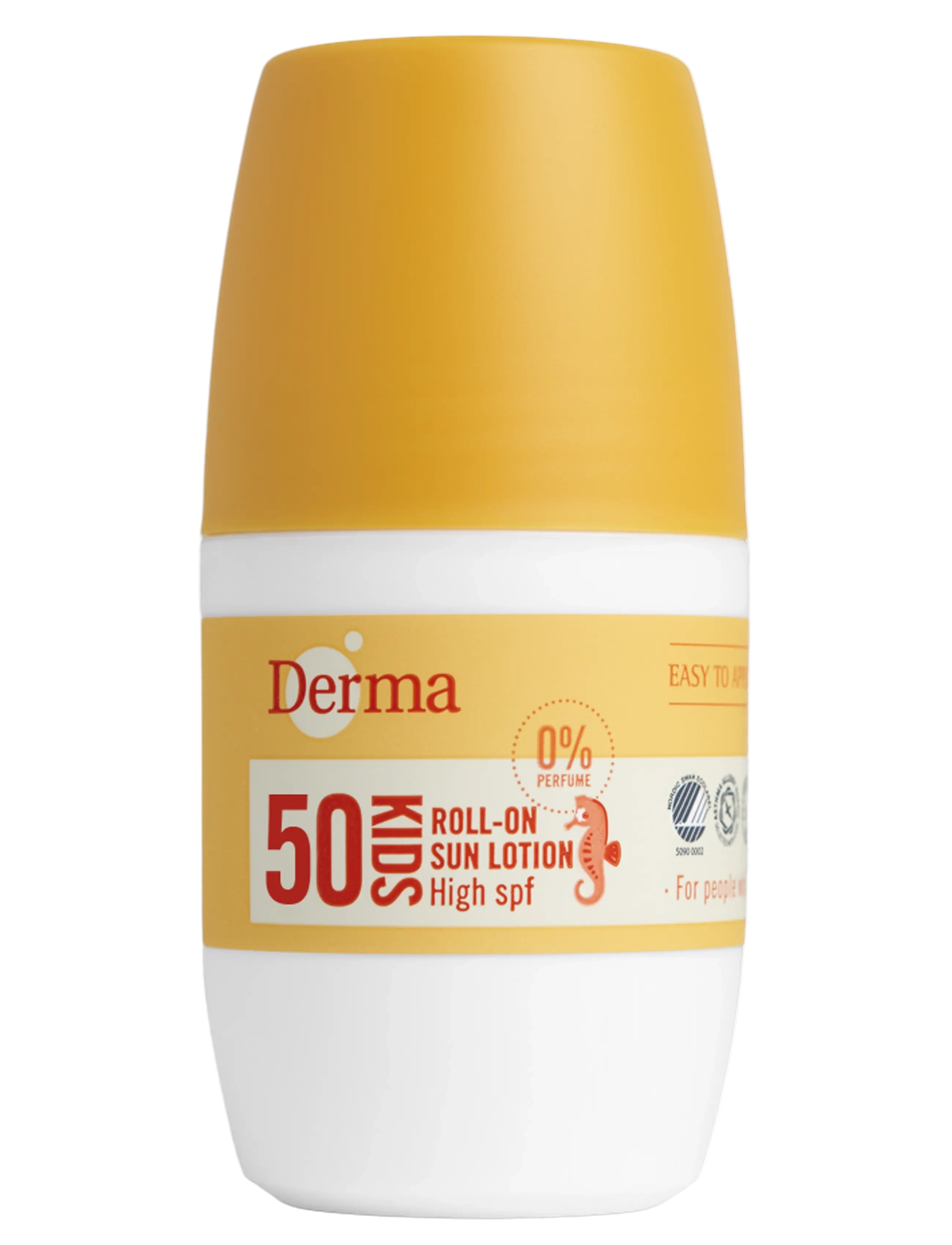Derma Derma Kids Sollotion Roll-on SPF50 50 ml x 6 - Derma - N/A / clear