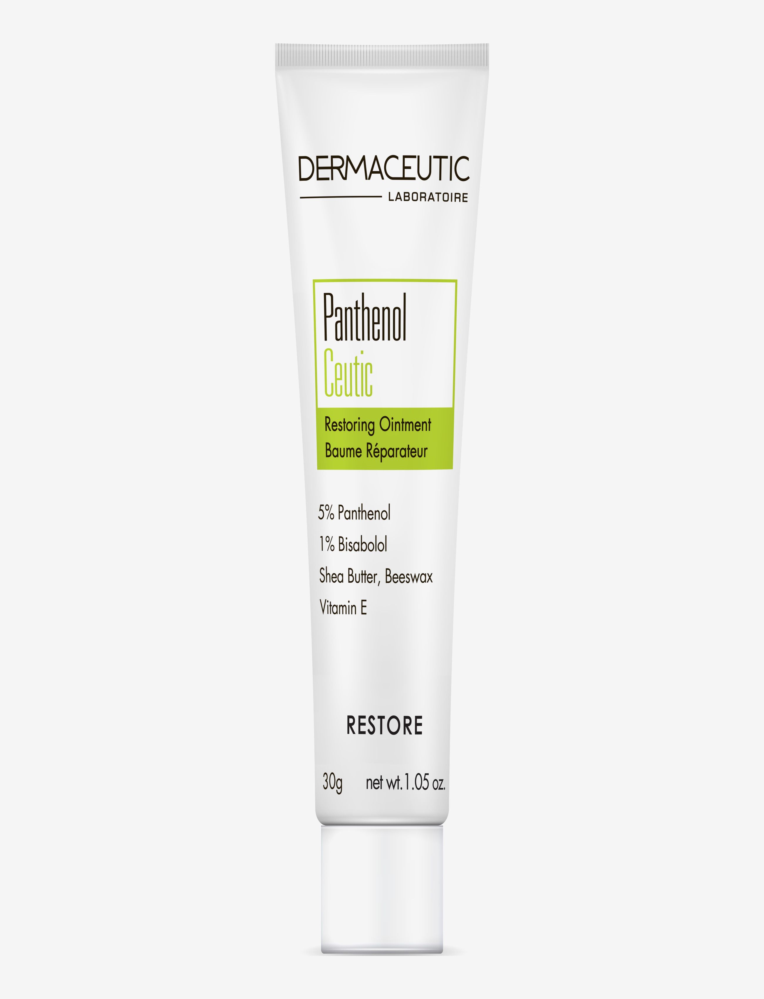 Dermaceutic Panthenol Ceutic 30 G, Kropscreme, Hvid, Str: 30 g