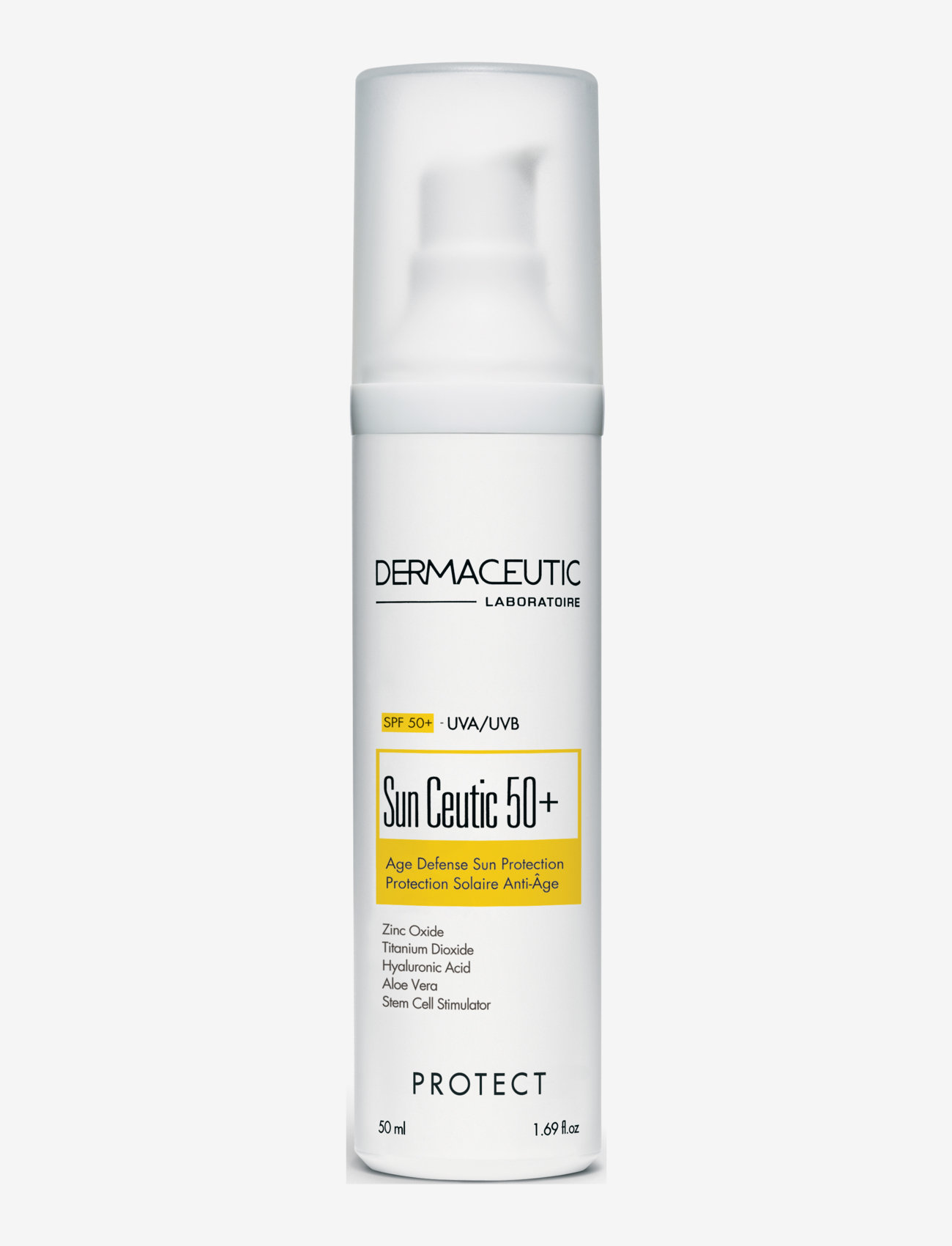 Dermaceutic - Sun Ceutic 50+ - ansikte - clear - 0
