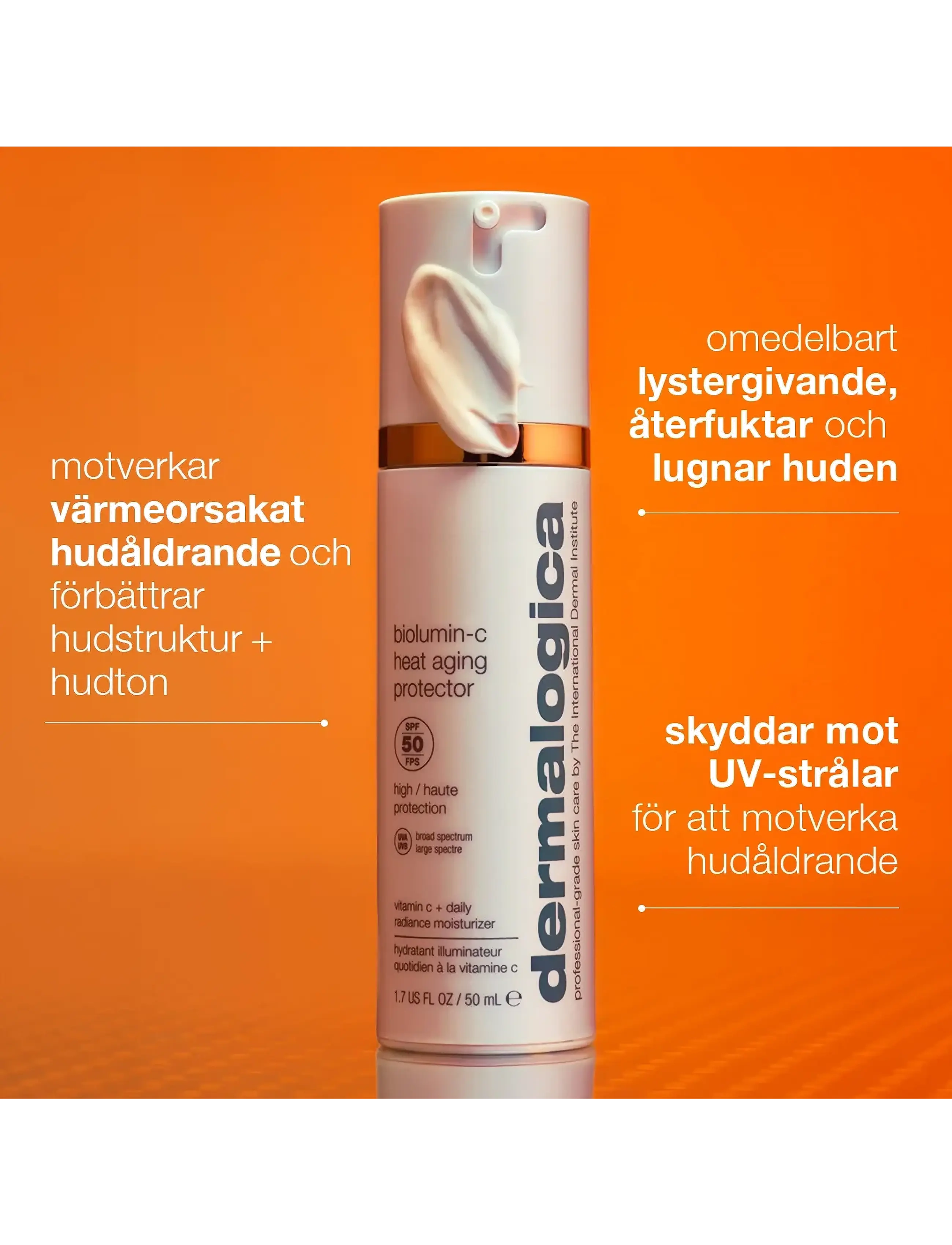 Dermalogica - BioLumin-C Heat Aging Protector SPF50 - för ansiktet - na - 5