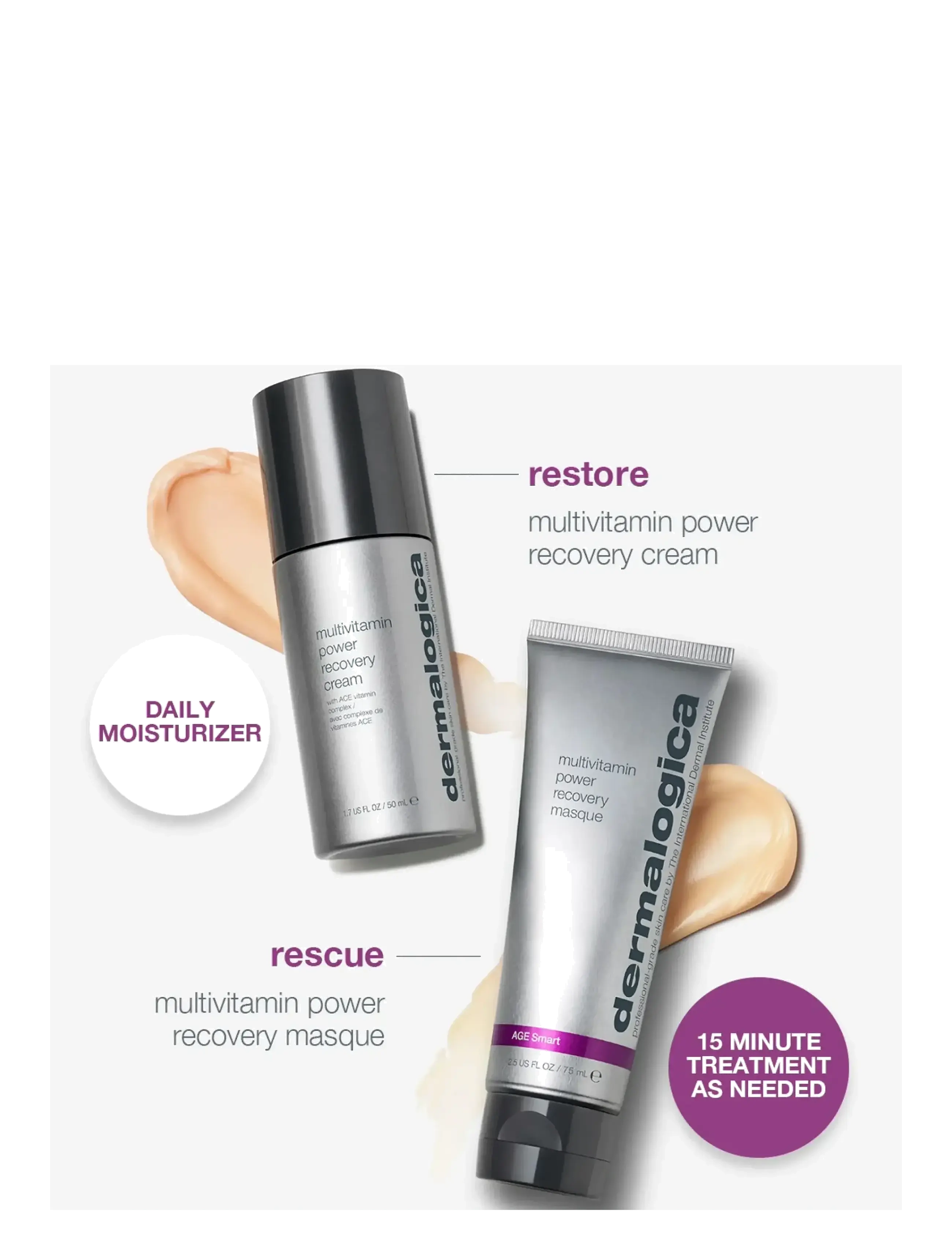 Dermalogica - Stressed Skin Recovery System - gåvoset - na - 1
