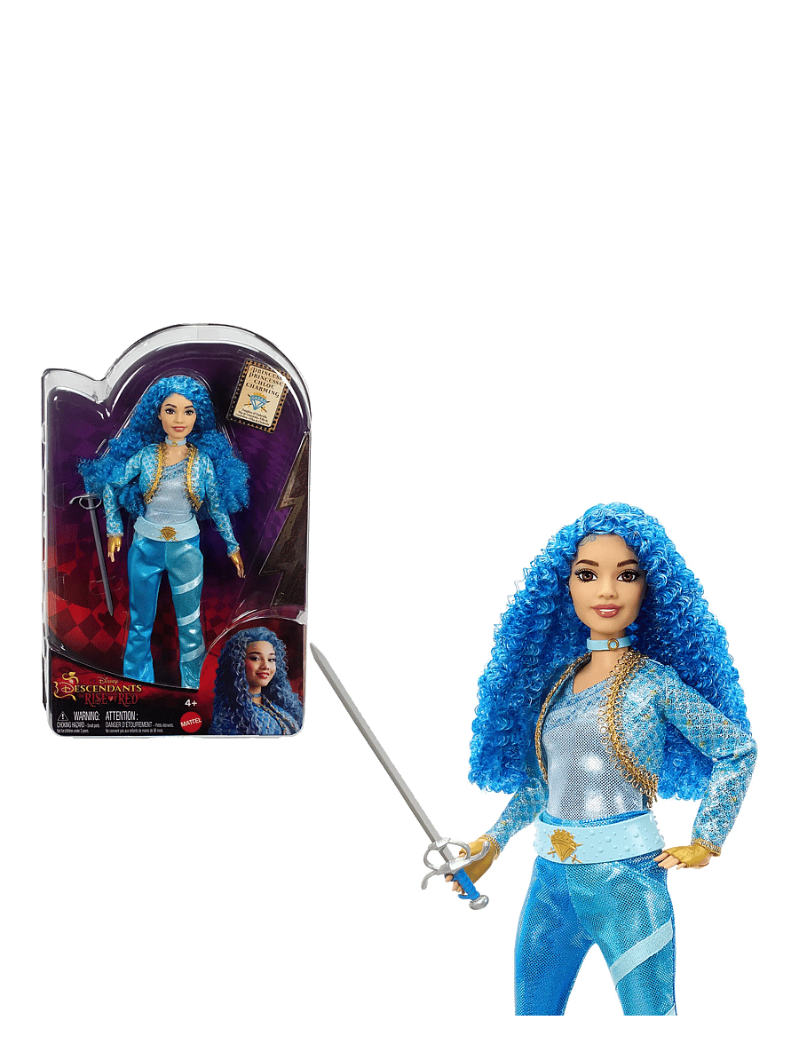 Descendants - Disney Descendants: The Rise Of Red , Princess Chloe Charming, Daughter of Cinderella Doll - puppen - multi color - 1