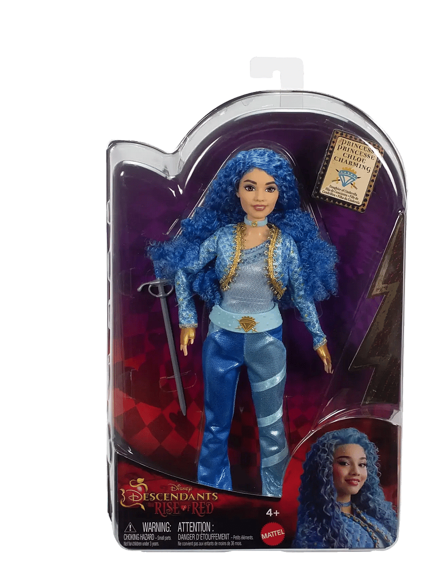 Descendants - Disney Descendants: The Rise Of Red , Princess Chloe Charming, Daughter of Cinderella Doll - puppen - multi color - 2