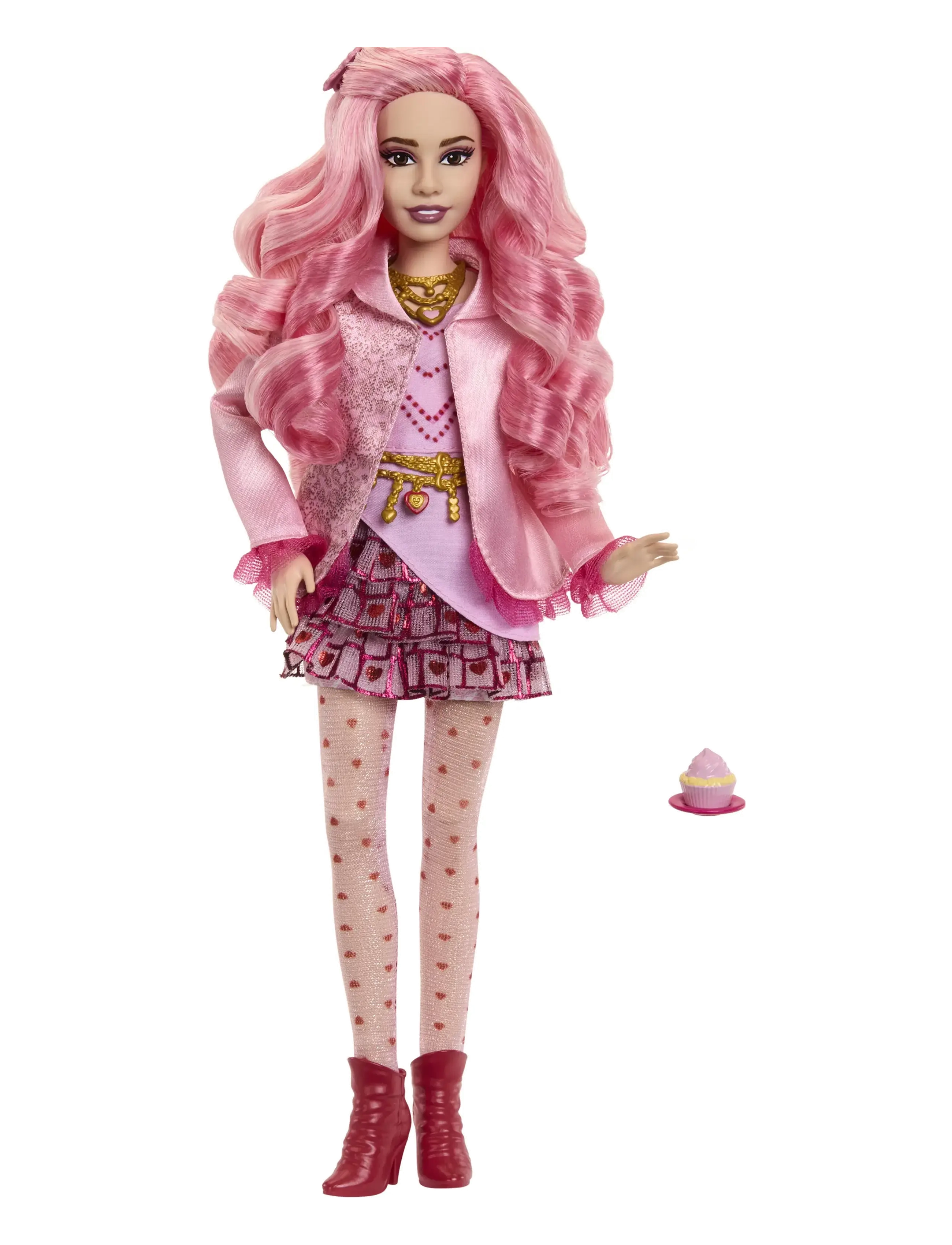 Descendants Disney Descendants: The Rise Of Red Fashion Doll & Accessory - Bridget, Young Queen of Hearts - App deal - MULTI COLOR / pink/rose