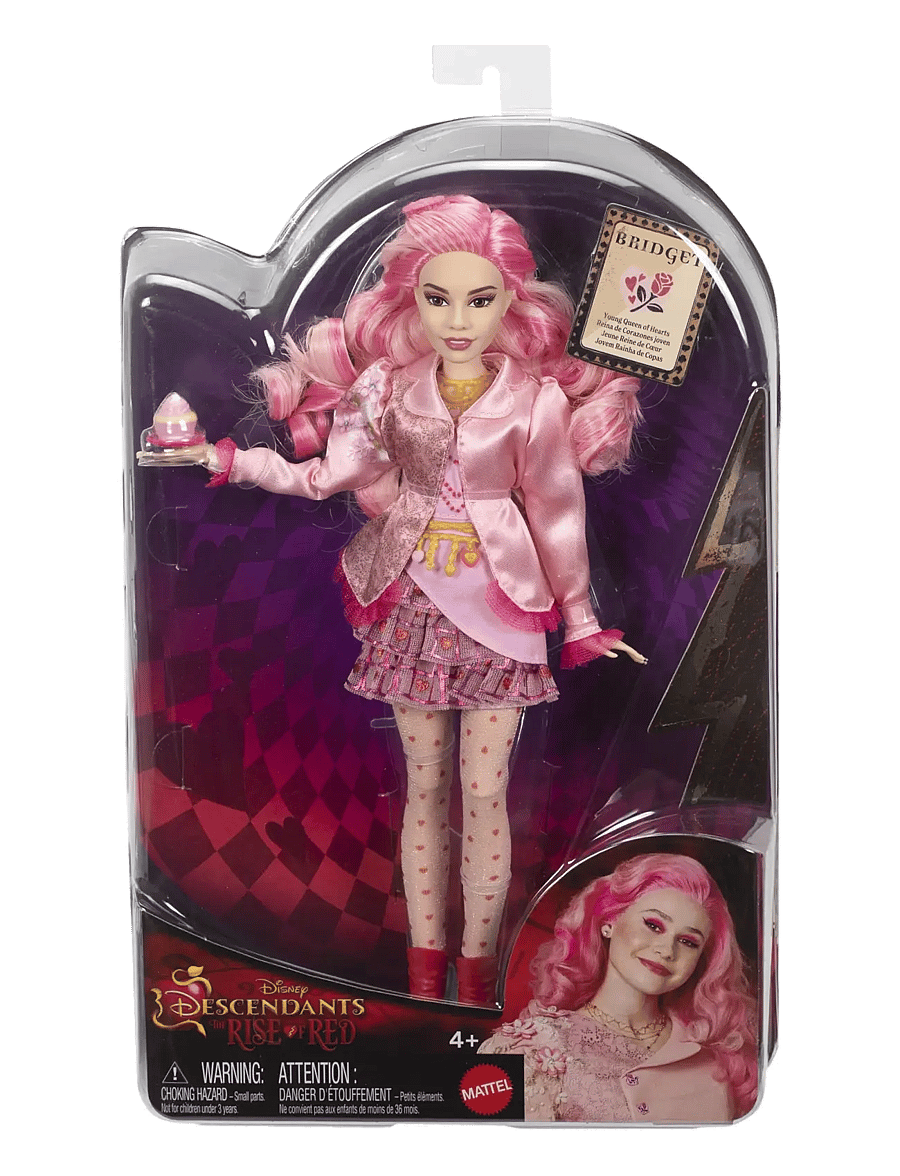 Descendants - Disney Descendants: The Rise Of Red Fashion Doll & Accessory - Bridget, Young Queen of Hearts - puppen - multi color - 3