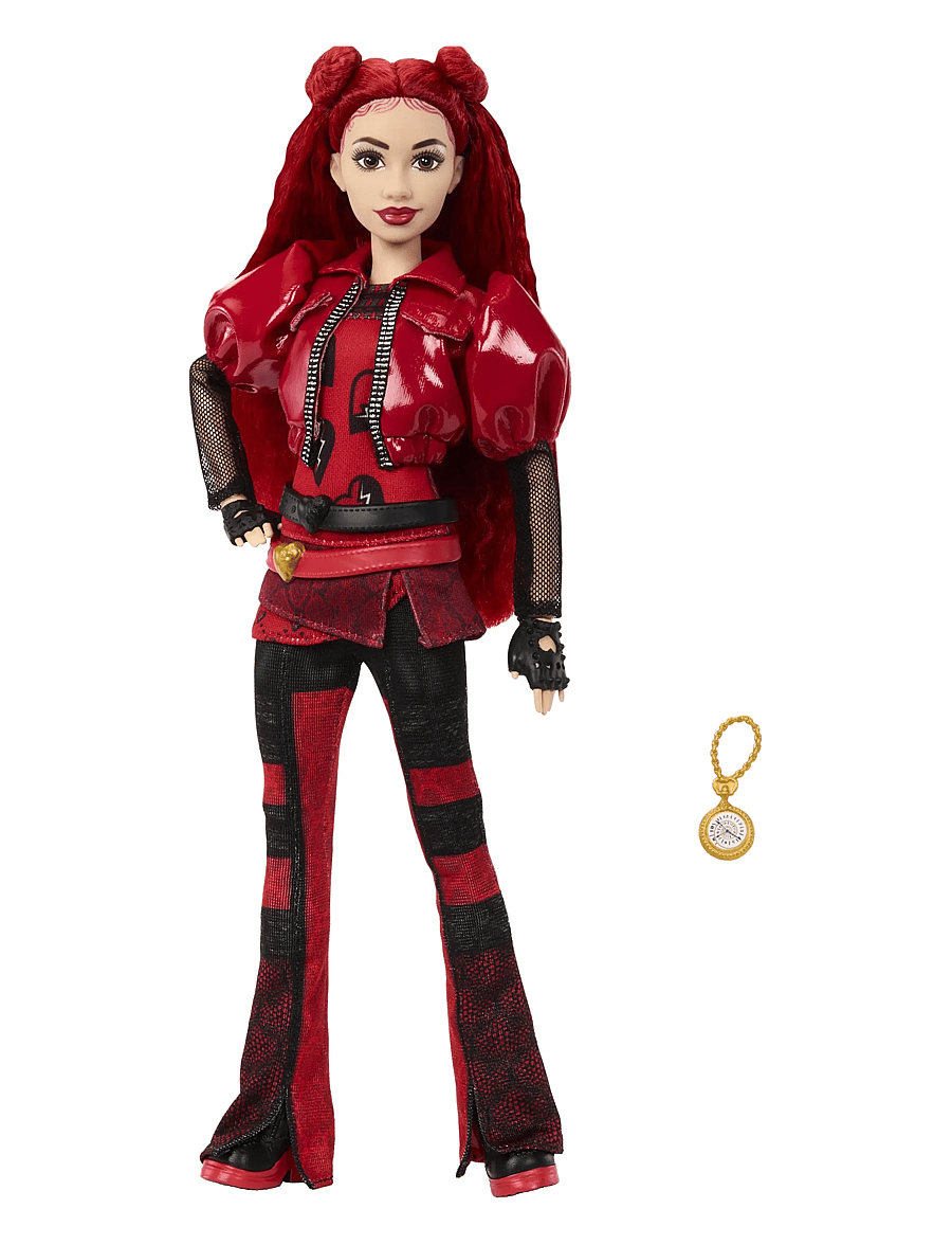 Descendants - Disney Descendants: The Rise Of Red , Red, Daughter of Queen of Hearts Doll - puppen - multi color - 2