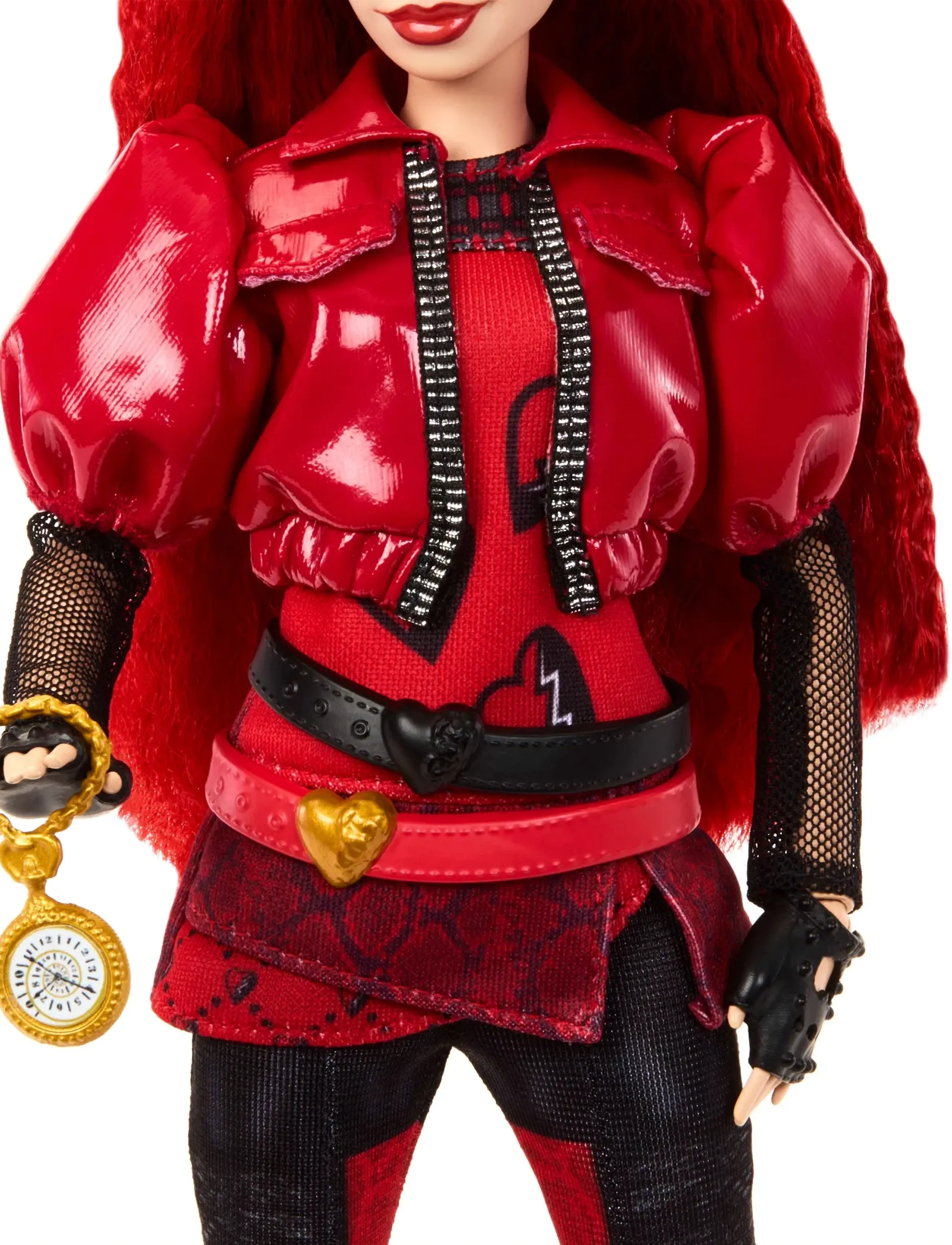Descendants - Disney Descendants: The Rise Of Red , Red, Daughter of Queen of Hearts Doll - poupées - multi color - 5