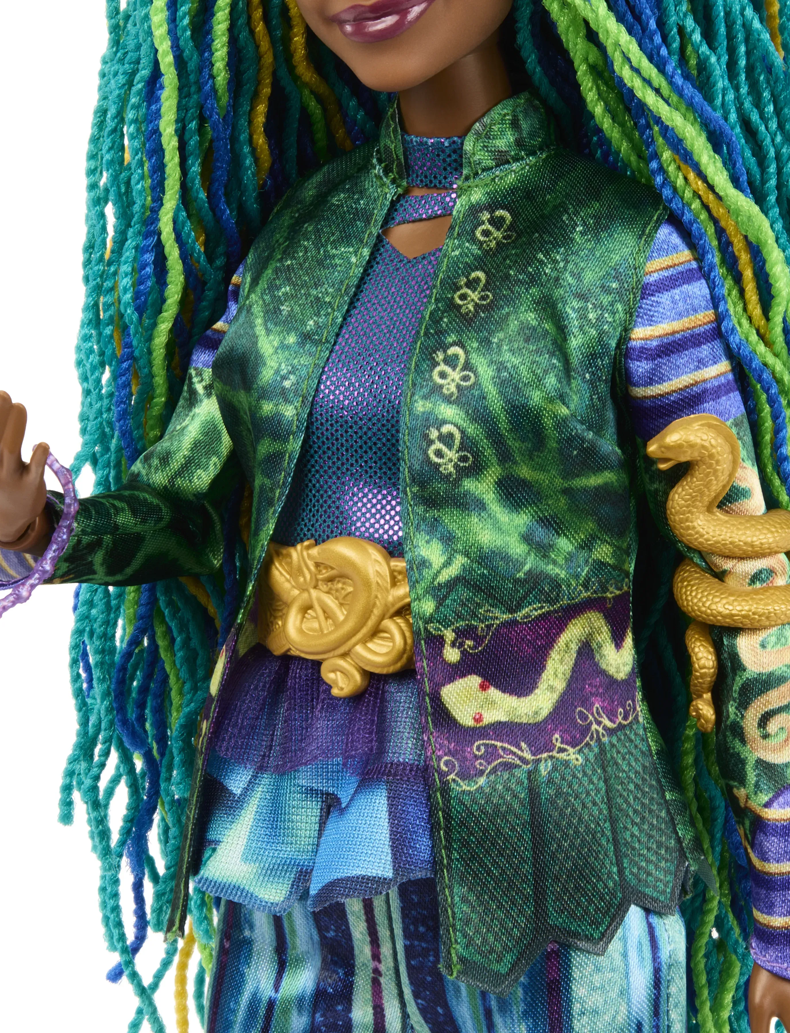 Descendants - Disney Descendants: The Rise Of Red , Uliana, Younger Sister of Ursula Doll - poupées - multi color - 4