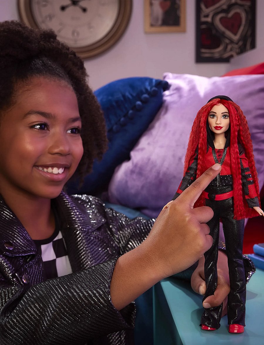 Descendants - Disney Descendants: The Rise Of Red , Singing Red Doll - nukud - multi color - 0