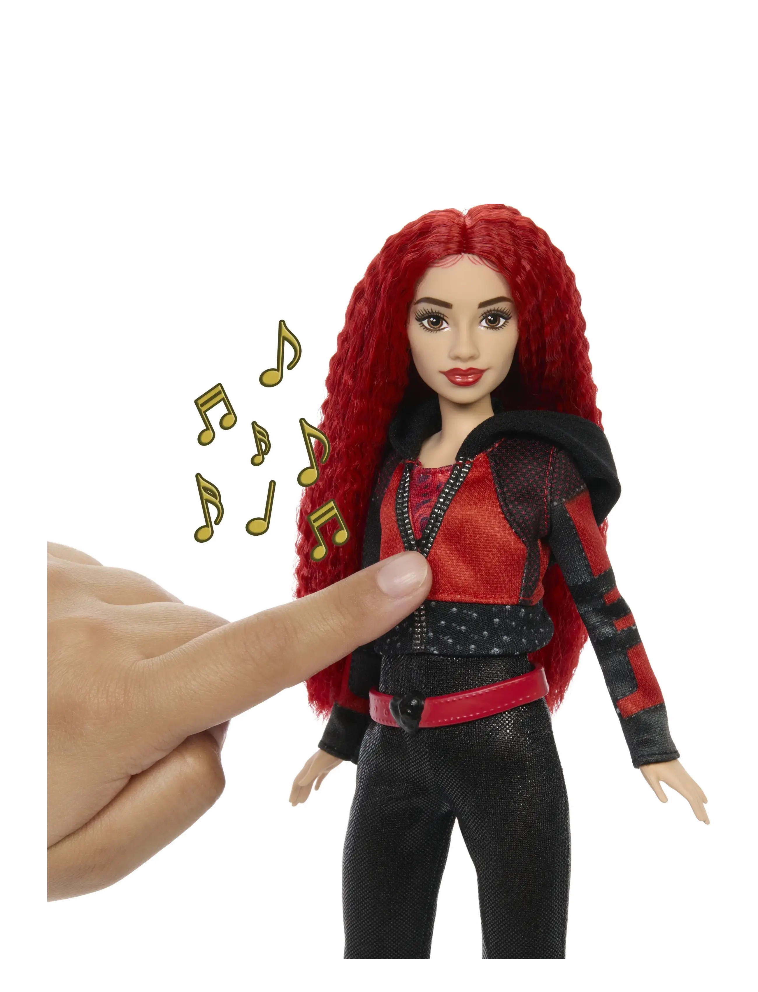 Descendants - Disney Descendants: The Rise Of Red , Singing Red Doll - poupées - multi color - 3