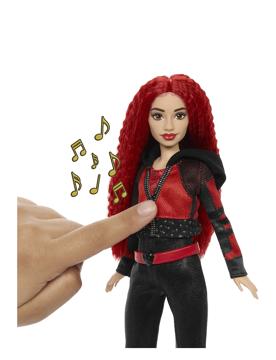 Descendants - Disney Descendants: The Rise Of Red , Singing Red Doll - nukud - multi color - 3
