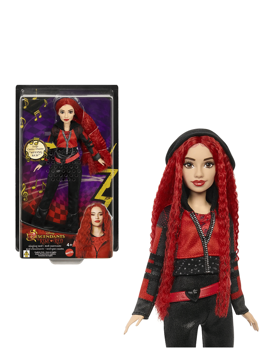 Descendants - Disney Descendants: The Rise Of Red , Singing Red Doll - nukud - multi color - 4