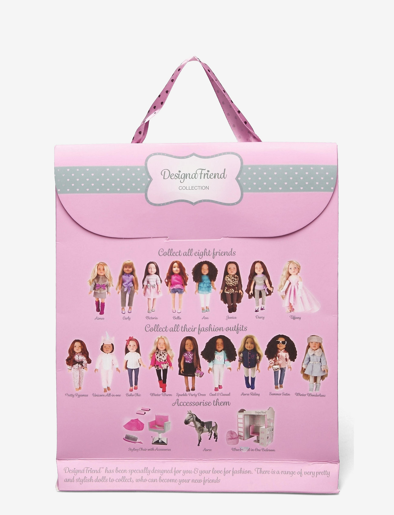 Design a Friend - DESIGNAFRIEND UNDERKLÄDER SET - dockkläder - multi - 1