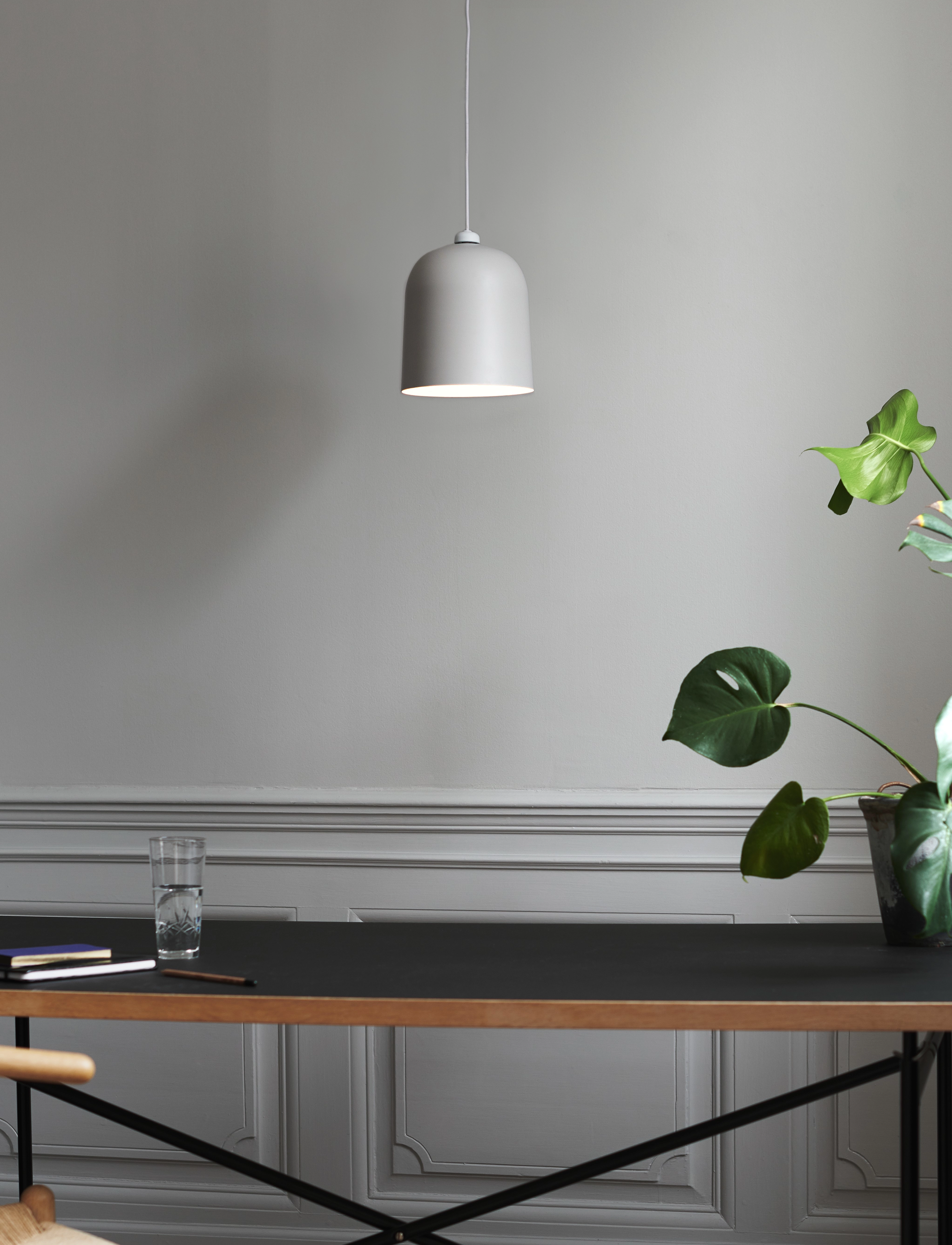 Design For The People Angle E27 | Pendel, Ø20.6X31.5 cm, Ceiling Lamps, Weiß - Pendant Homeware