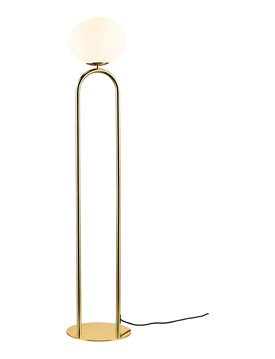 Design For The People - Shapes | Floor - stehlampen - brass - 1
