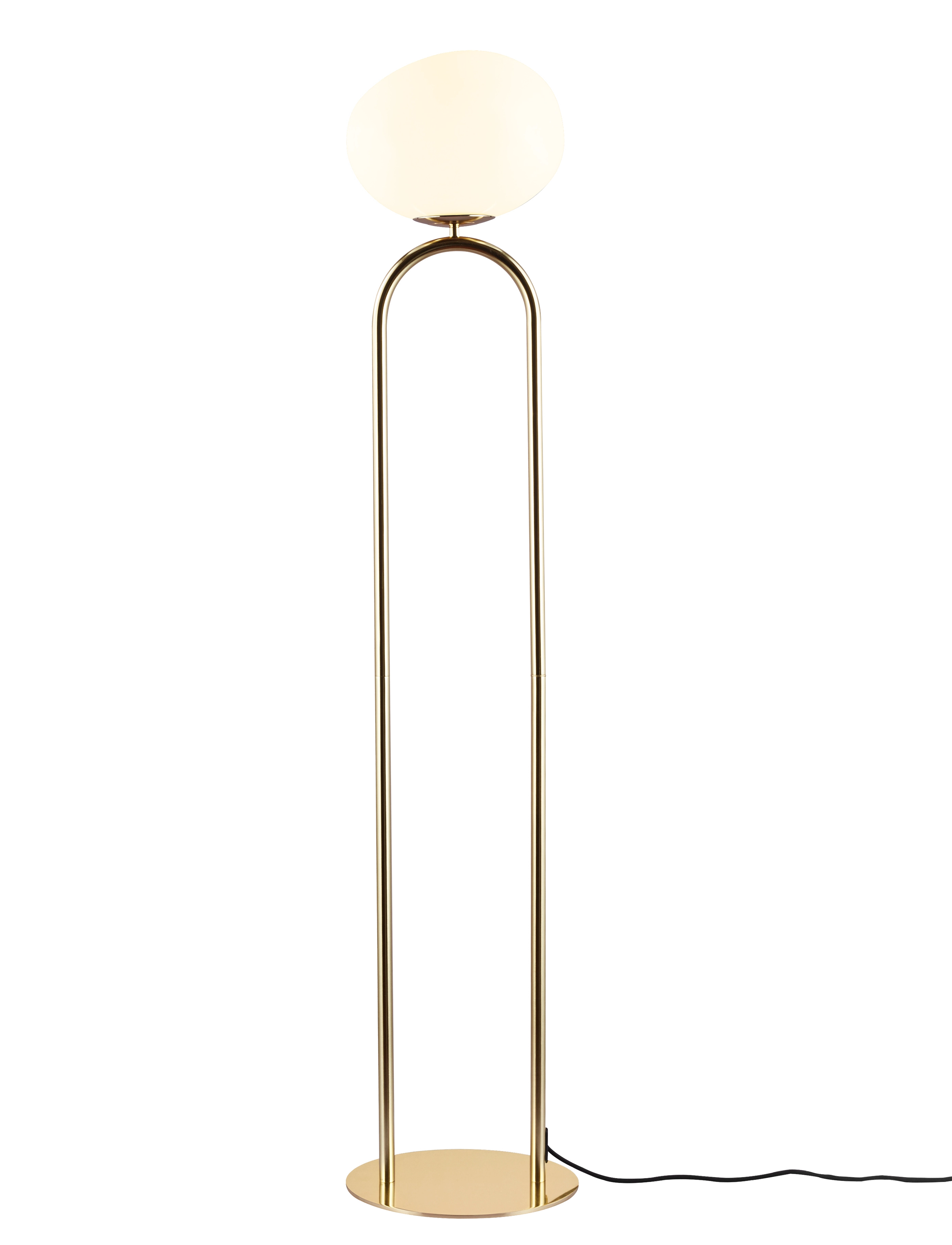 Design For The People - Shapes | Floor - gólflampar - brass - 3