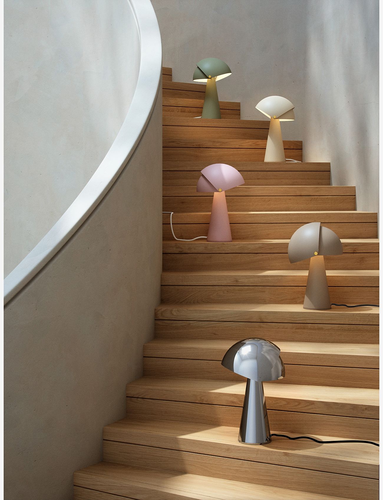 Design For The People - Align | Table - skrifborðs- og borðlampar - dusty rose - 5