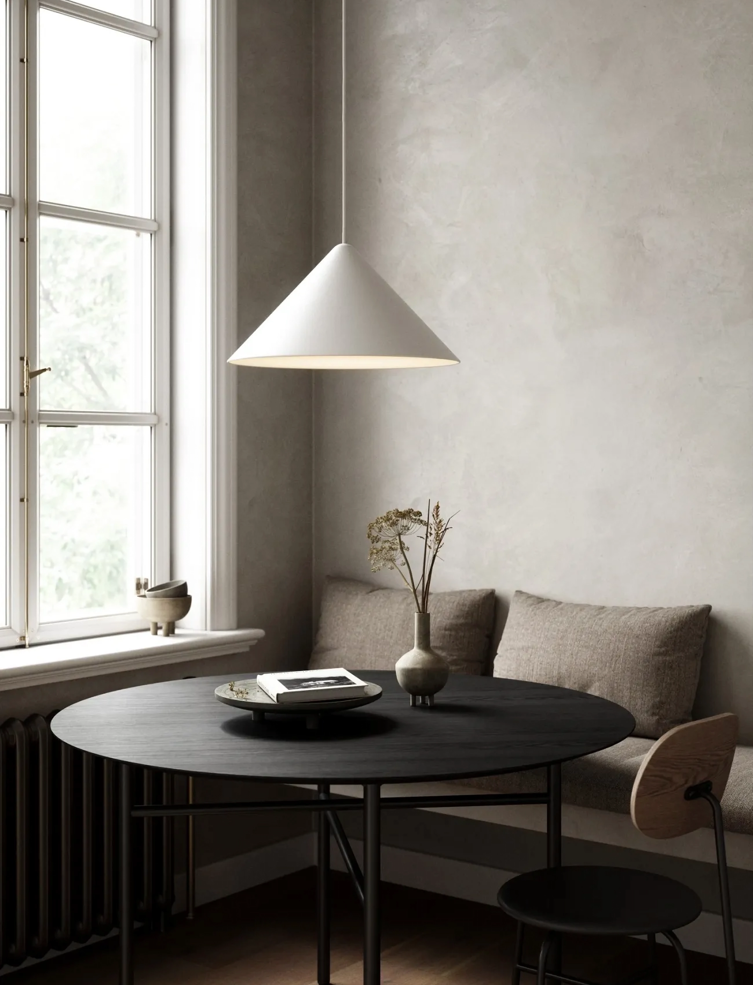 Design For The People Nono 49 | Pendel, Ø cm, Ceiling Lamps, Weiß - Pendant Homeware