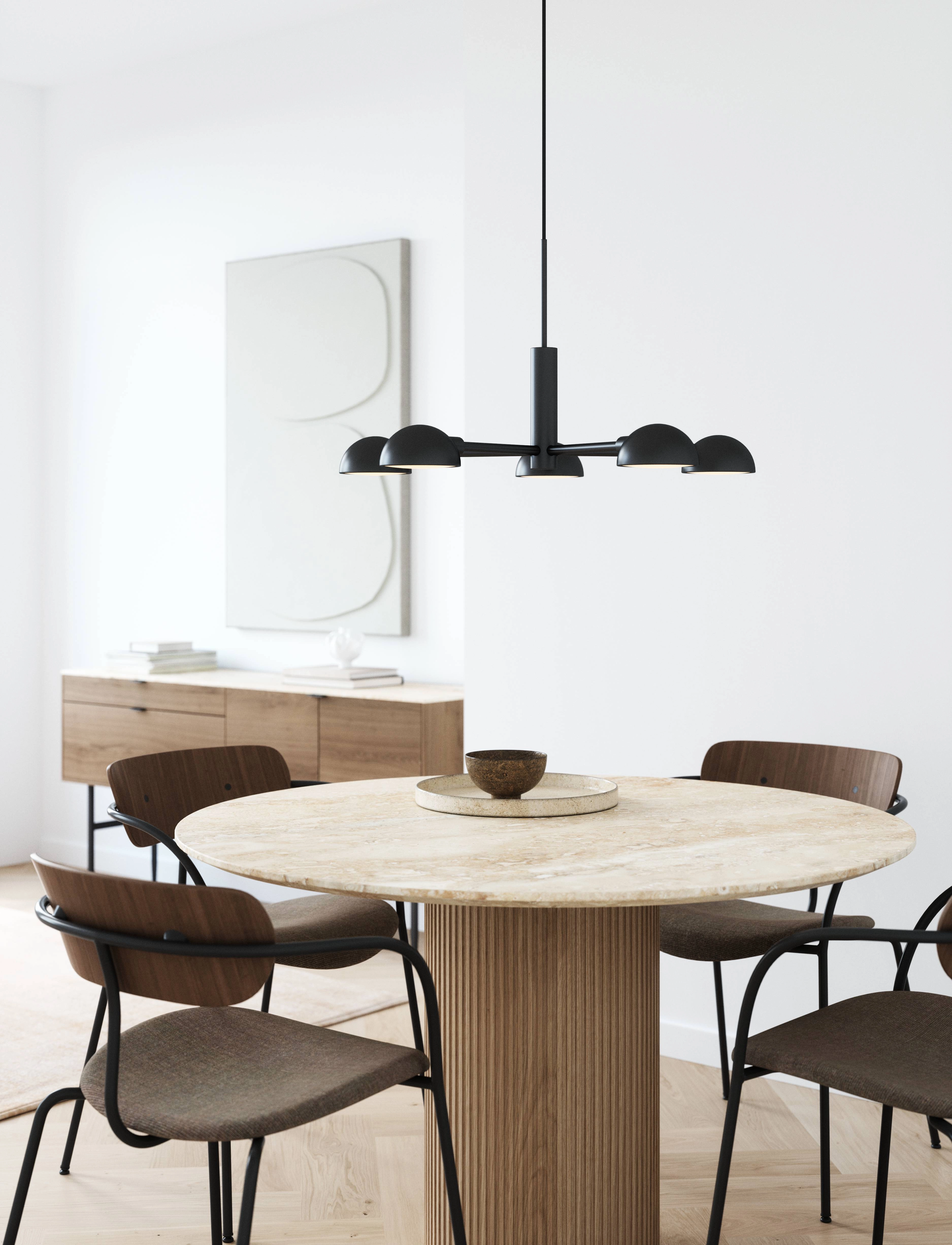 Design For The People Nomi | Pendel, Ø 71 cm, Ceiling Lamps, Schwarz - Pendant Homeware