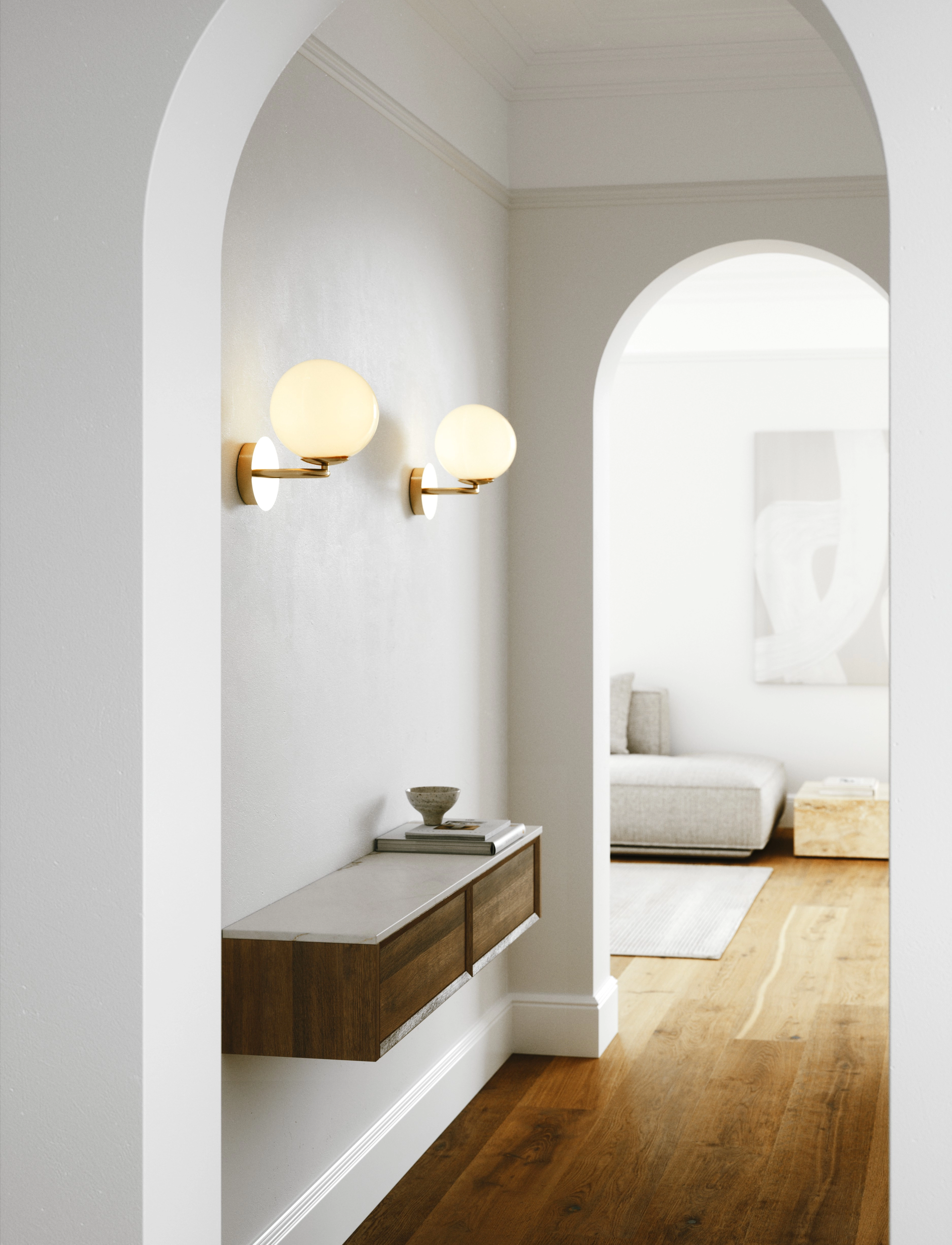Design For The People - Shapes | Wall light - seinävalaisimet - brass - 4