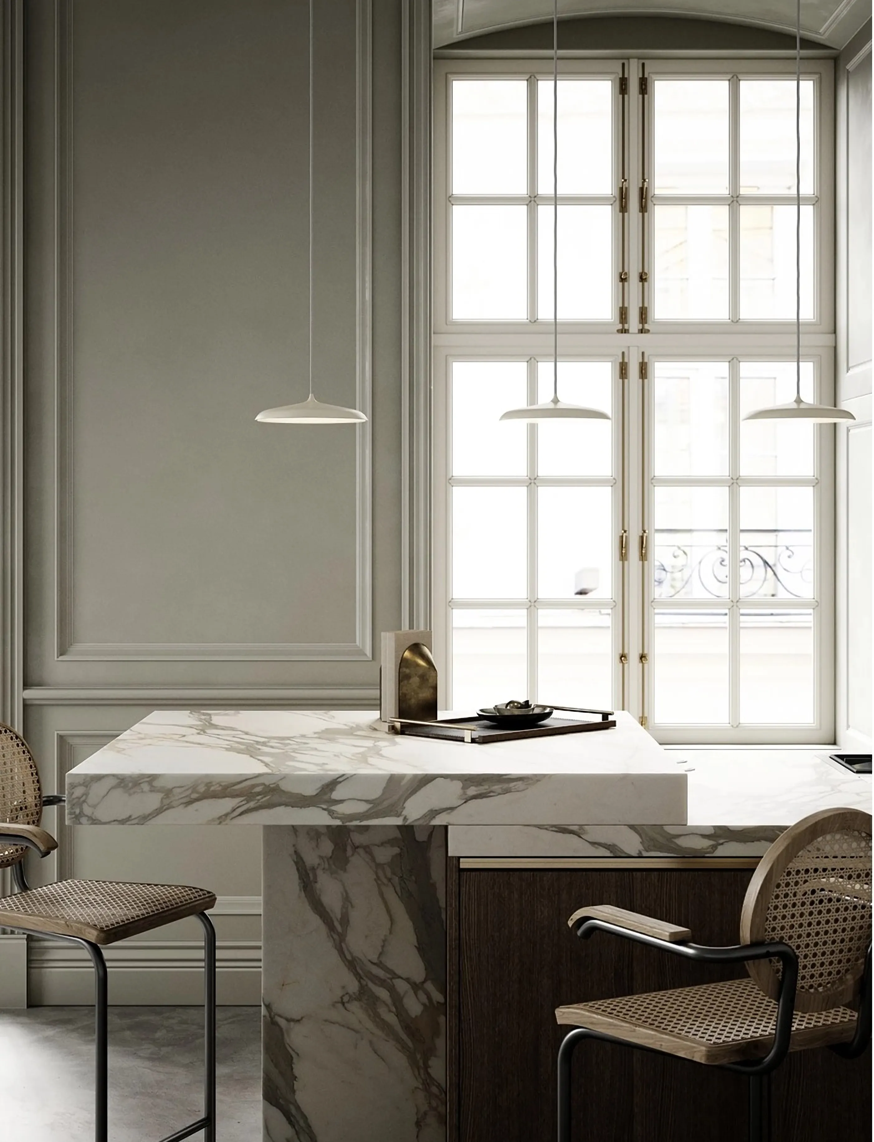 Design For The People - Artist 25 | Pendant - rippvalgustid - beige - 4