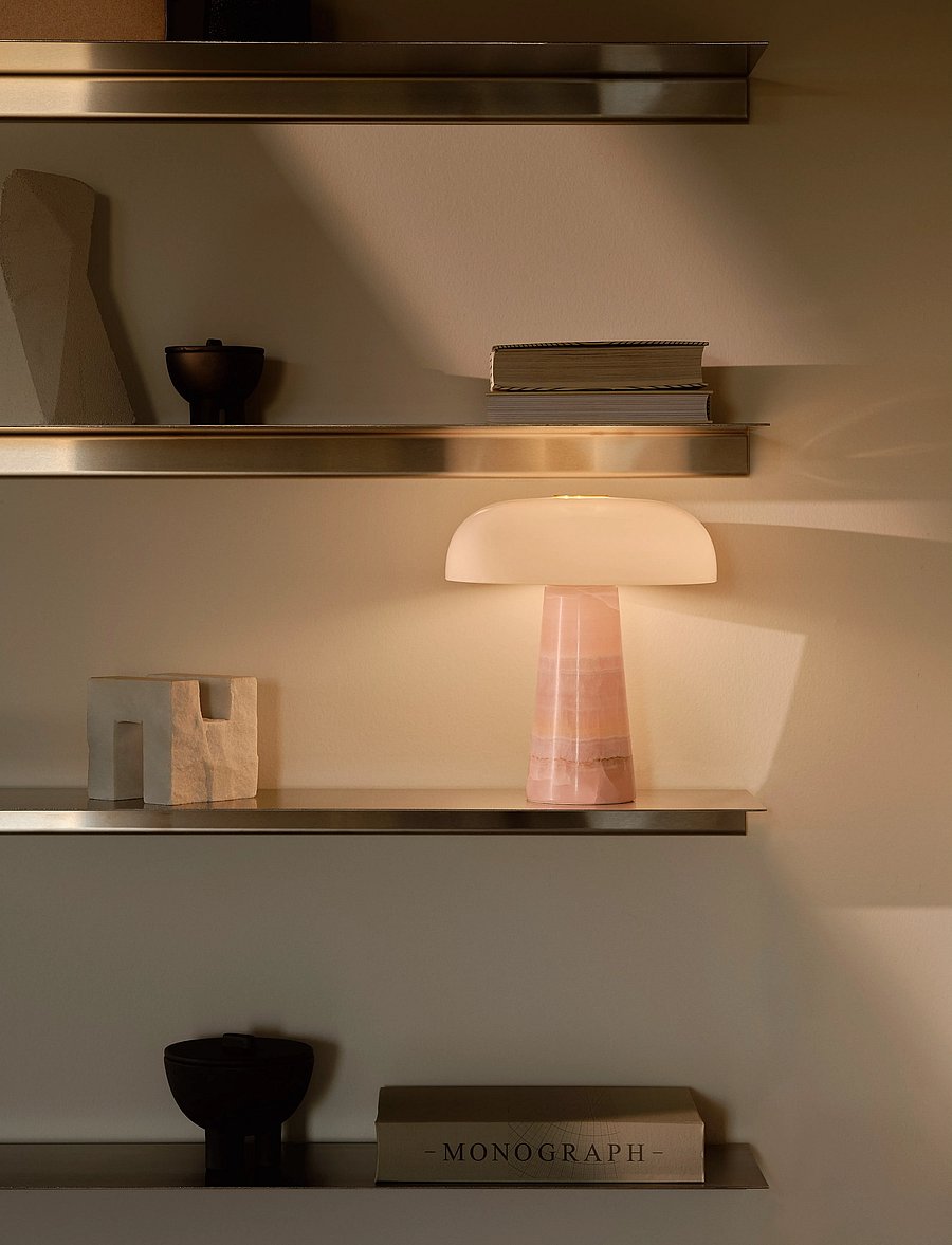 Design For The People - Glossy Mini | Table lamp - schreibtisch- & tischlampen - pink - 0