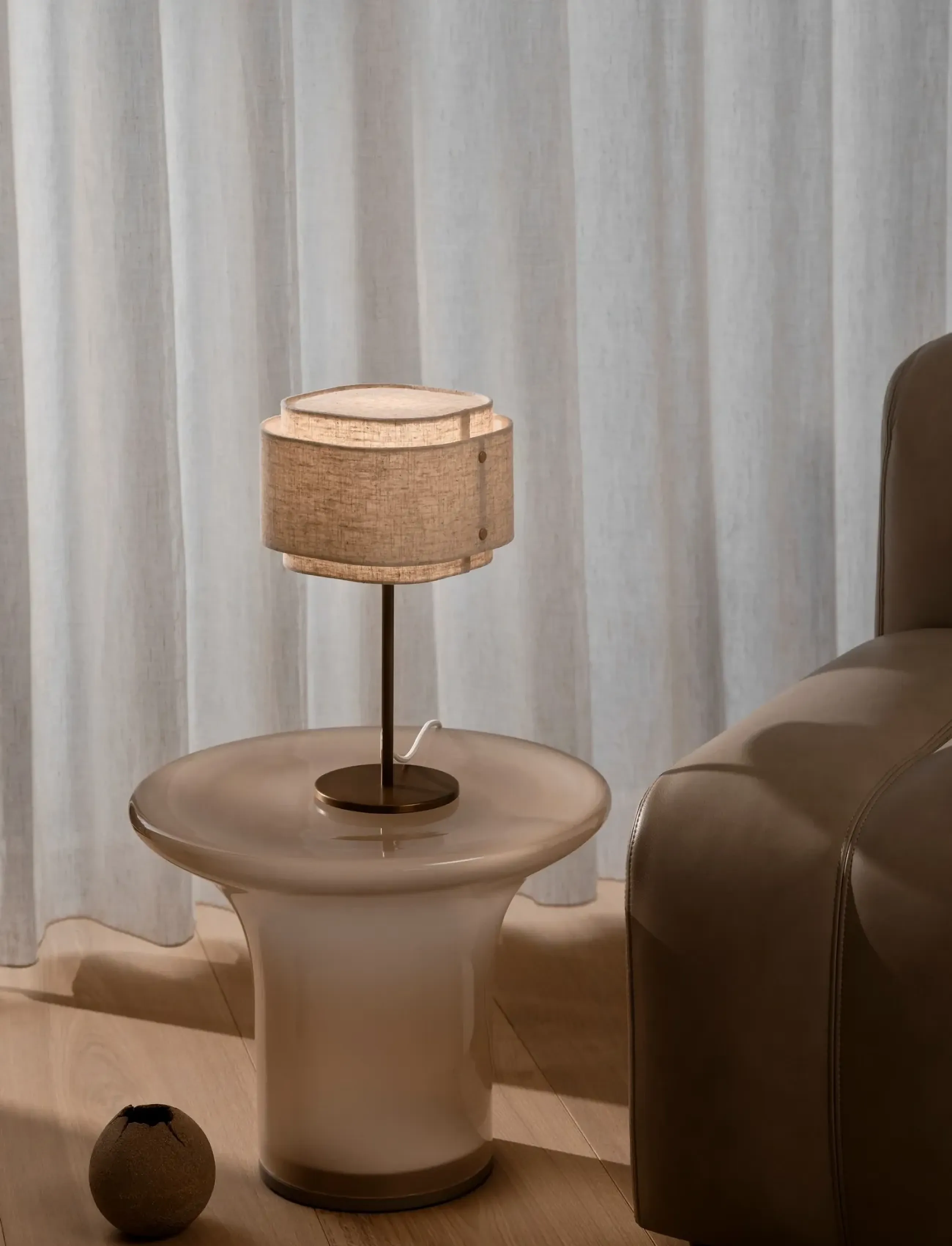 Design For The People - Takai | Table lamp - schreibtisch- & tischlampen - beige - 3