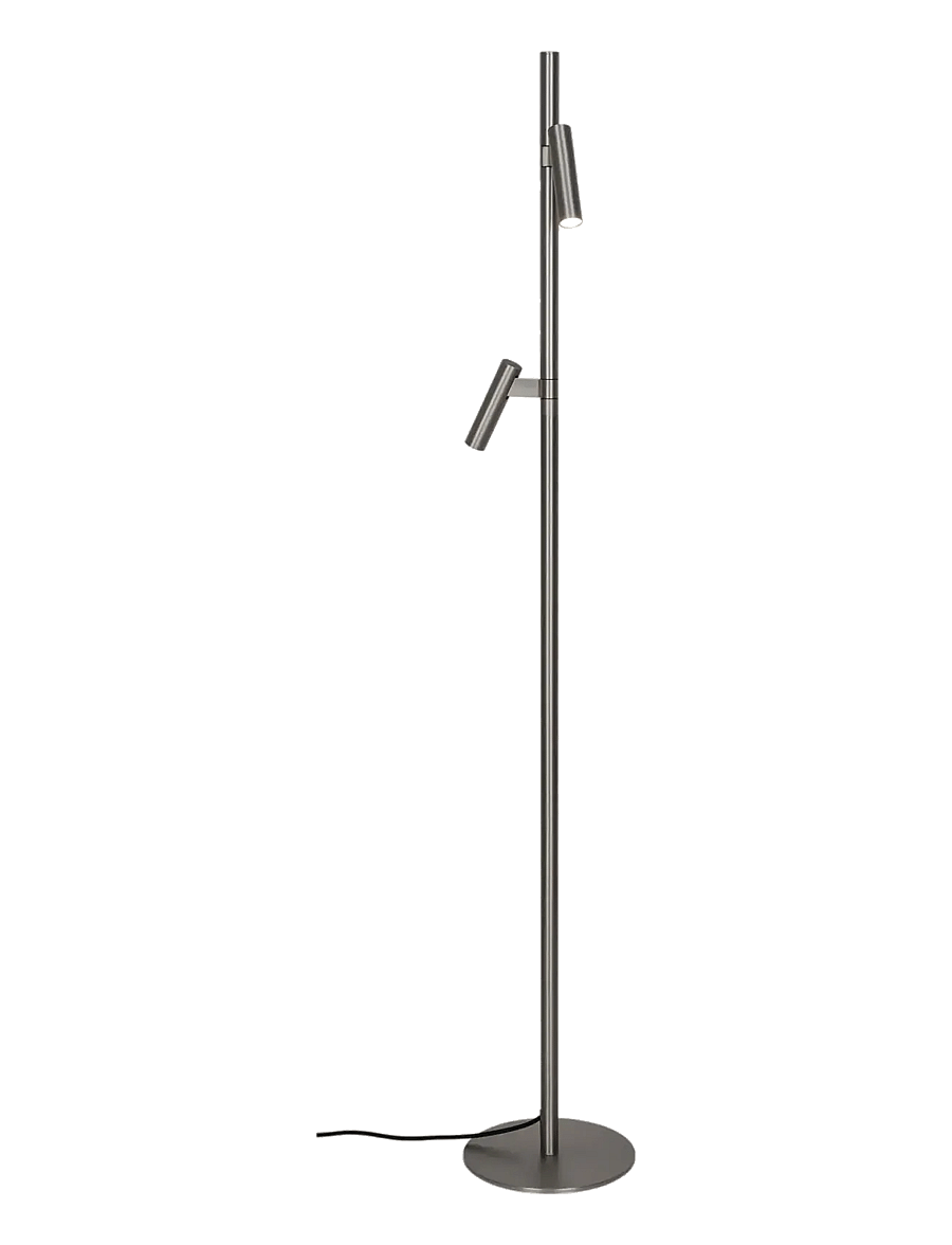 Design For The People - Makoto | Floor lamp - põrandalambid - satin chrome - 2