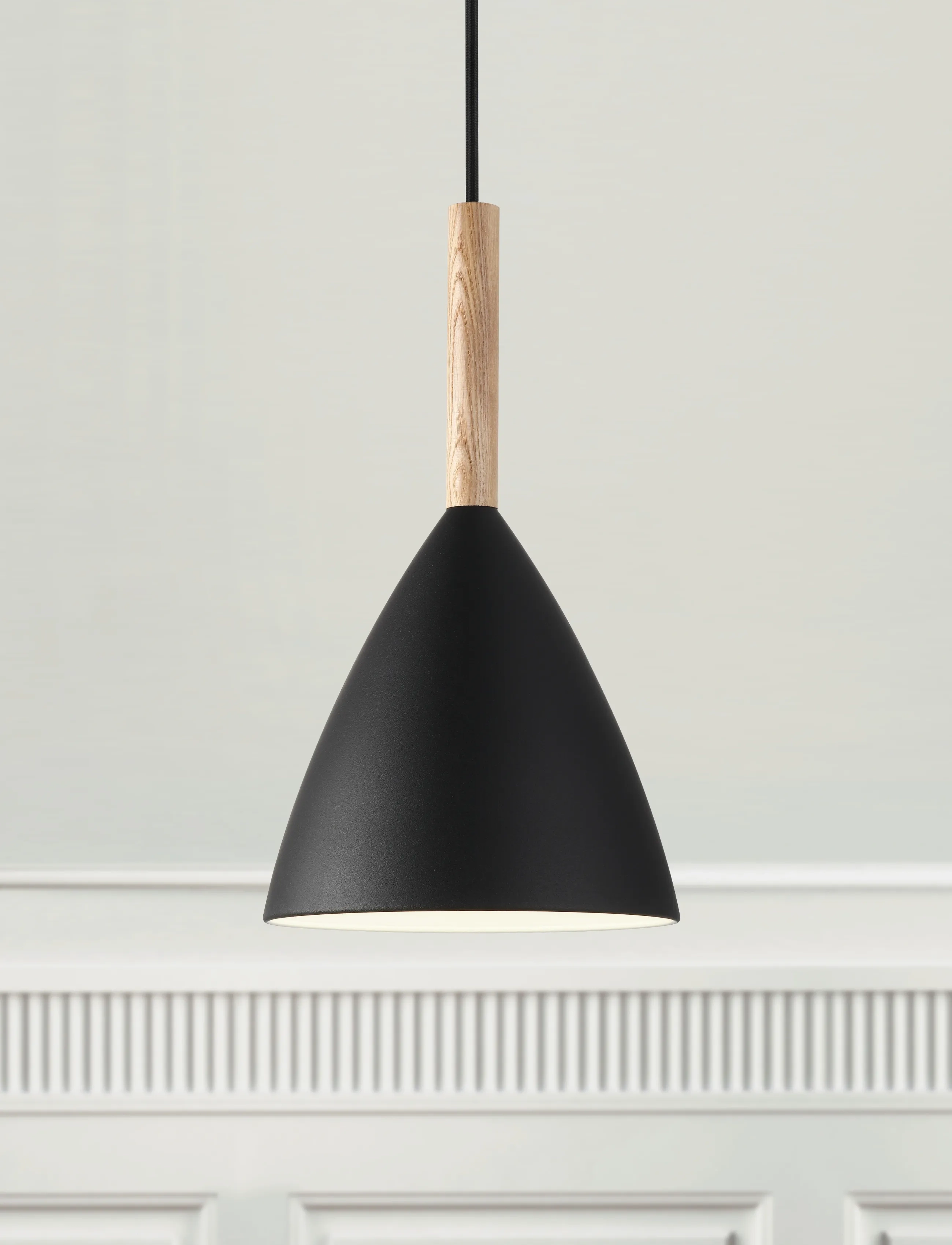 Design For The People Pure 20 | Pendel, Ø cm, Ceiling Lamps, Schwarz - Pendant Homeware