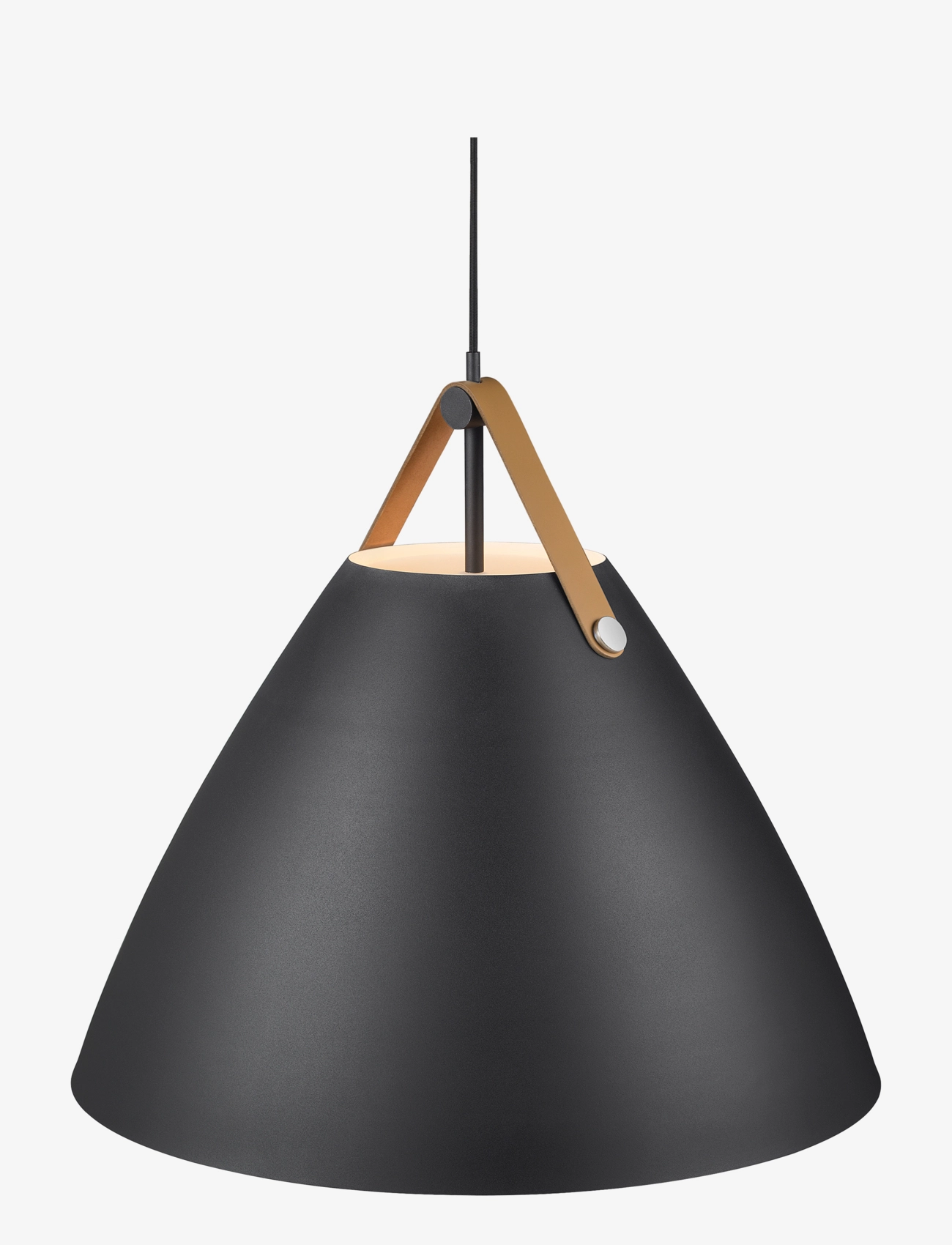 Design For The People Strap 68 | Pendel | Sort, Pendellampe, Sort, Str: Ø 68 cm