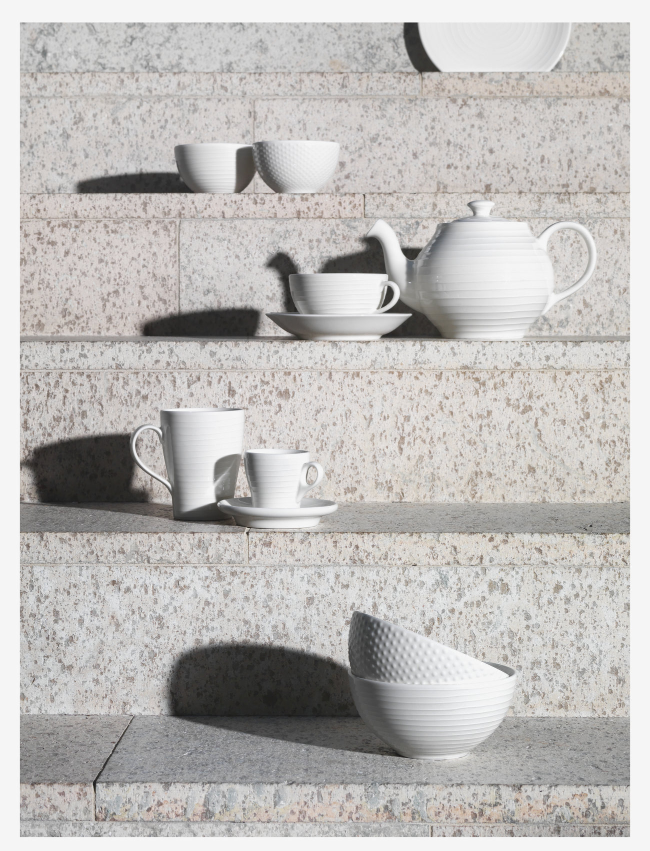 Design House Stockholm - Blond small bowl - morgenmadsskåle - white/stripe - 2