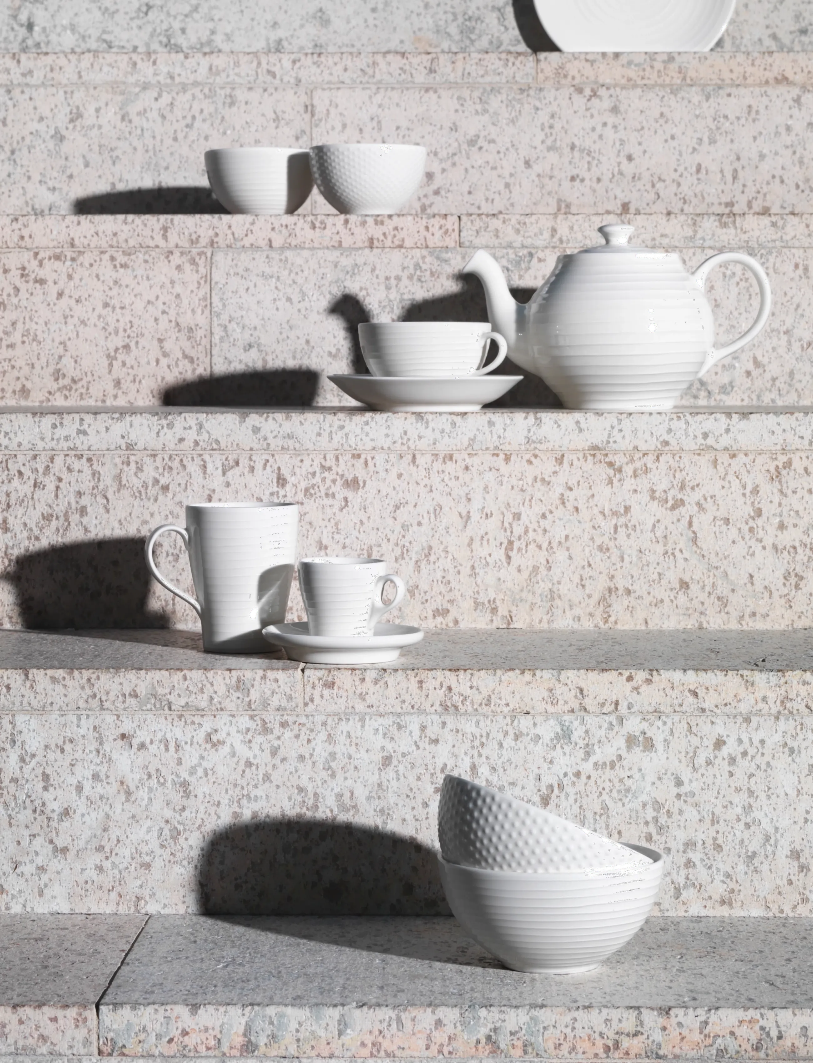 Design House Stockholm - Blond small bowl - morgenmadsskåle - white/stripe - 3