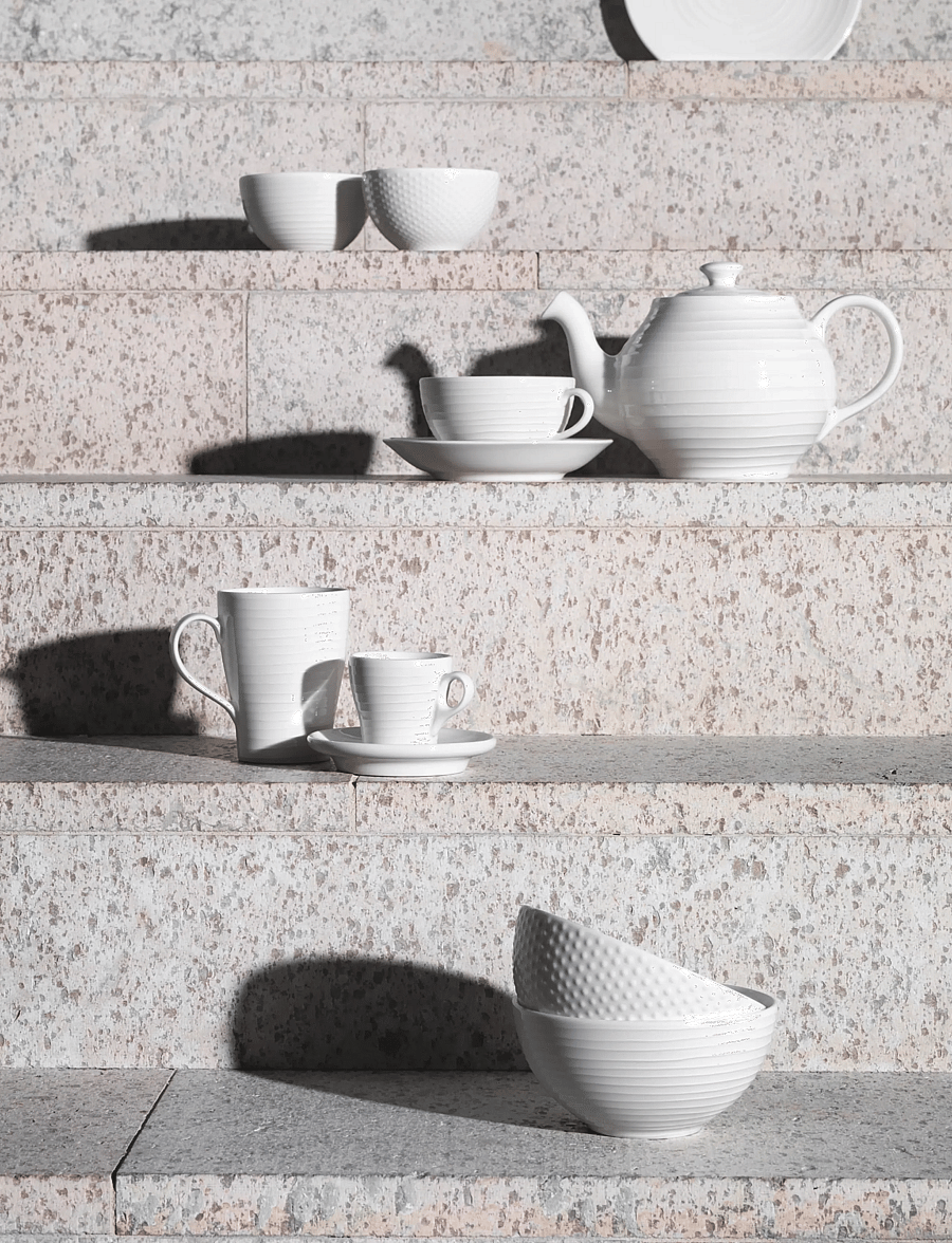 Design House Stockholm - Blond small bowl - müslischalen - white/stripe - 3