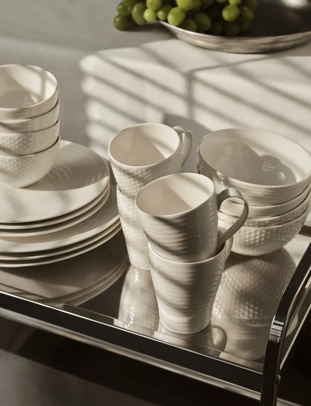 Design House Stockholm - Blond small bowl - osta hinna alusel - white/stripe - 2