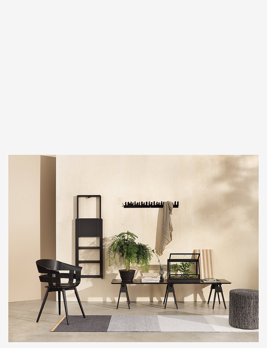 Design House Stockholm - Wave Hanger - kleiderhaken und ständer - black - 3