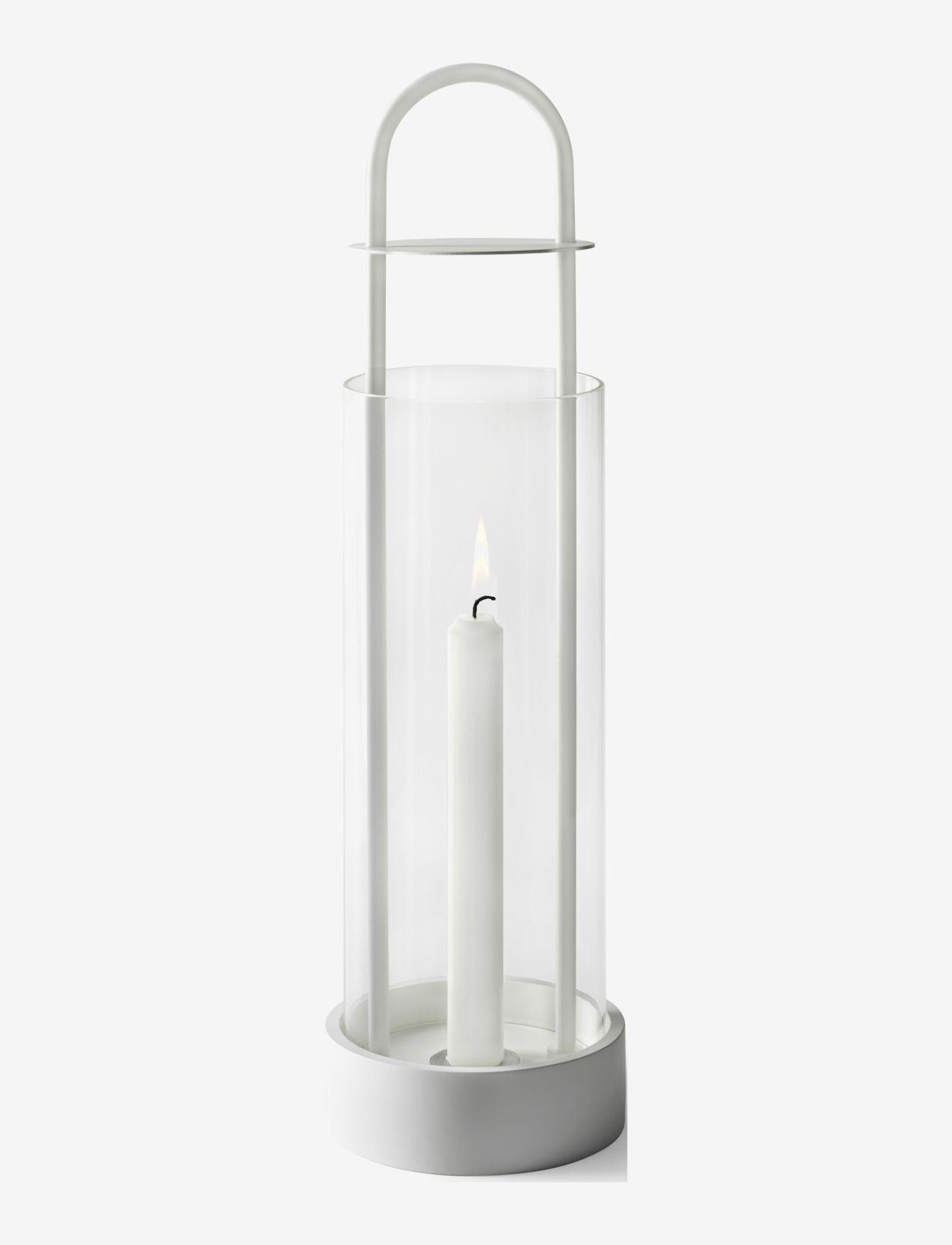 Design House Stockholm - Lotus lanterna - laternen - white - 1