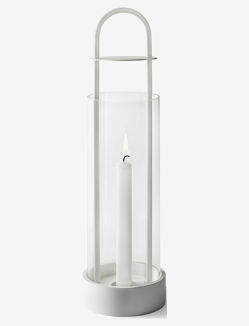Design House Stockholm - Lotus lanterna - laternen - white - 1