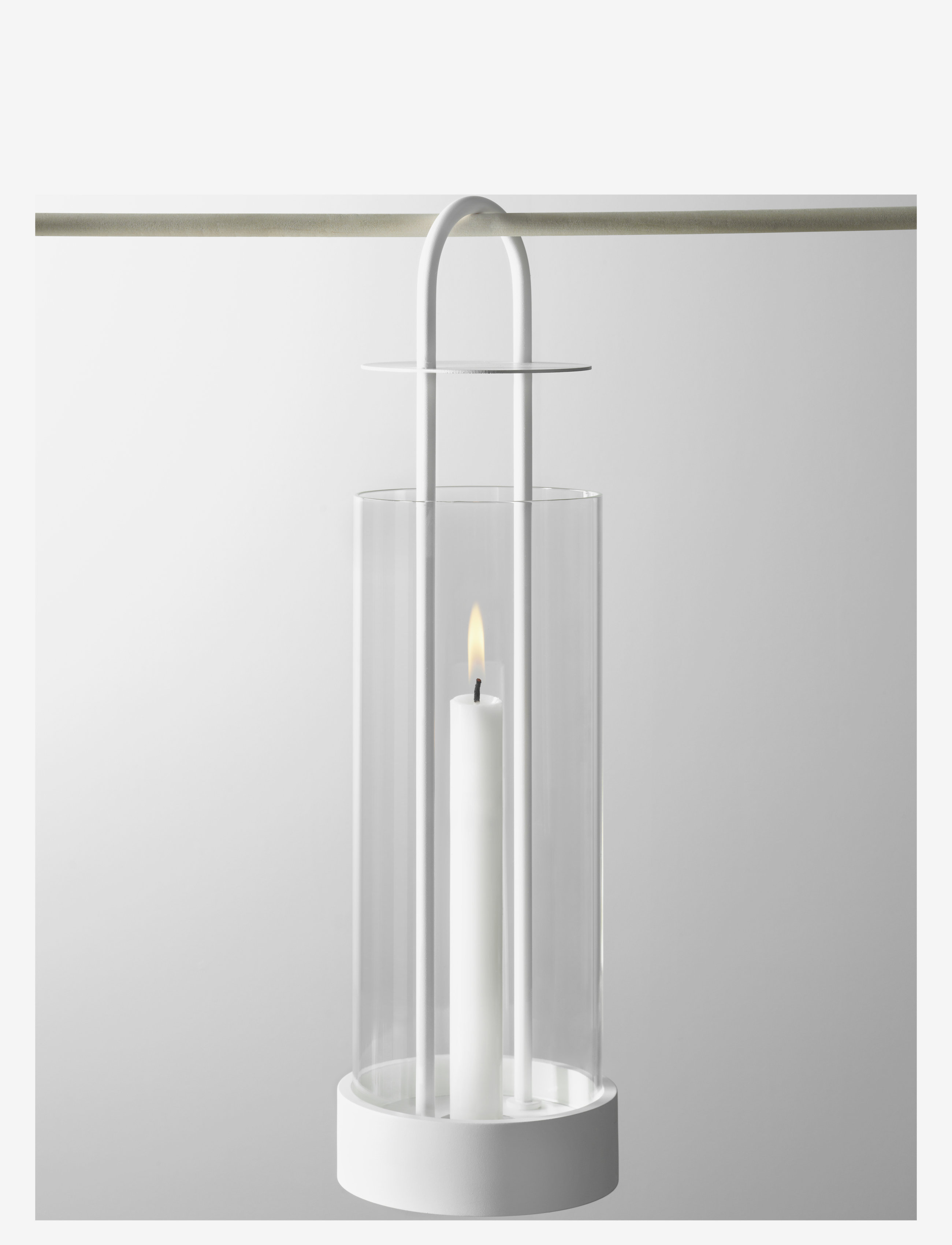 Design House Stockholm - Lotus lanterna - laternen - white - 2