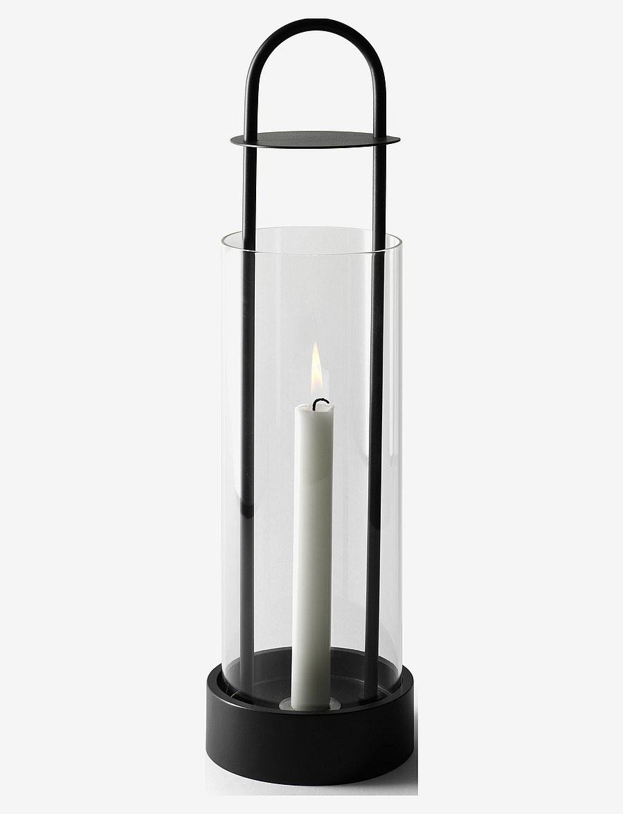 Design House Stockholm - Lotus lanterna - laternen - black - 1